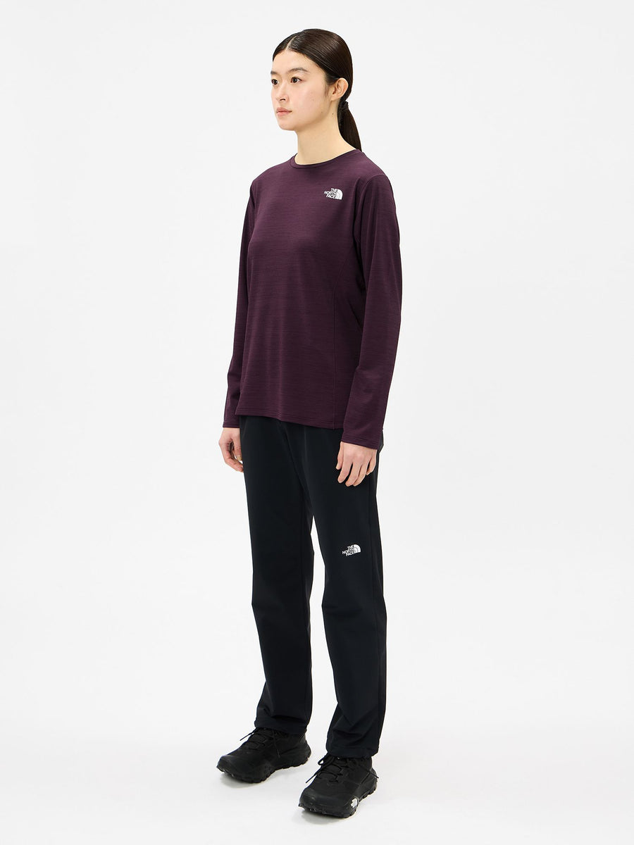 THE NORTH FACE(ザ・ノース・フェイス) ｜ロングスリーブフラッシュドライ3Dクルー（レディース）｜品番：NTW62506｜画像1