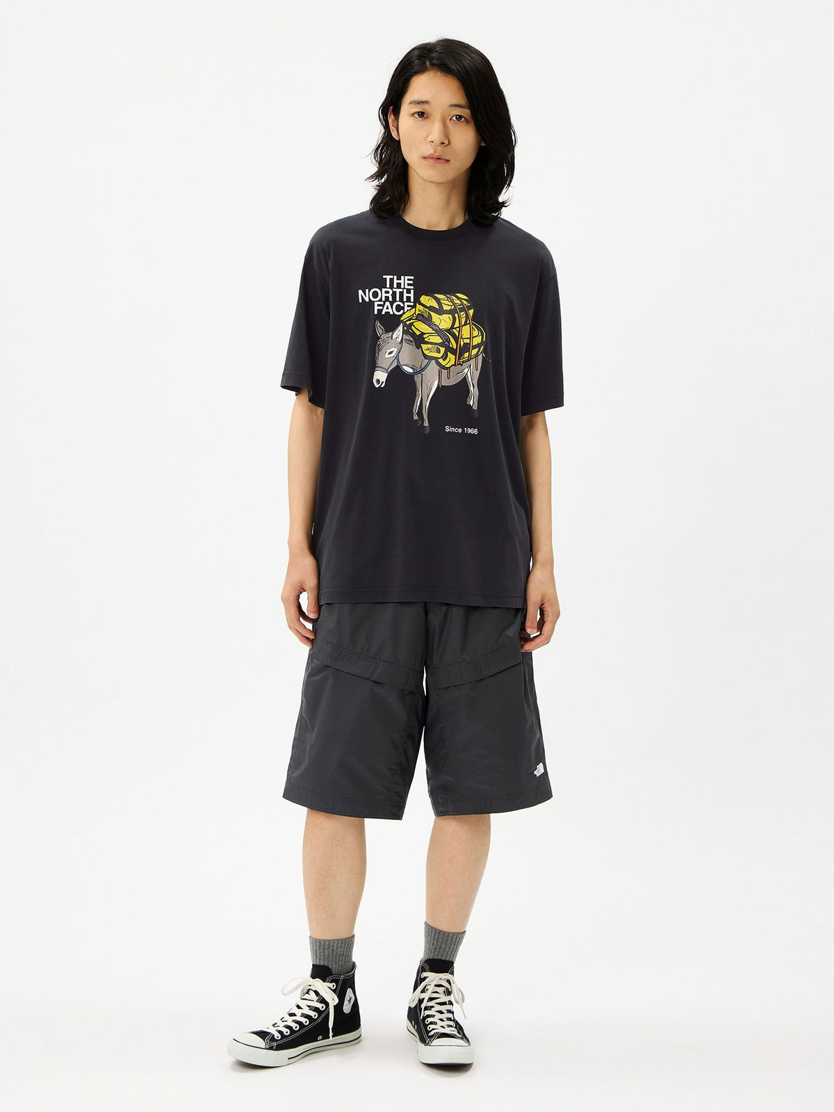 THE NORTH FACE(ザ・ノース・フェイス) ｜ショートスリーブキャラバンアドベンチャーティー（ユニセックス）｜品番：NT32630R｜画像1