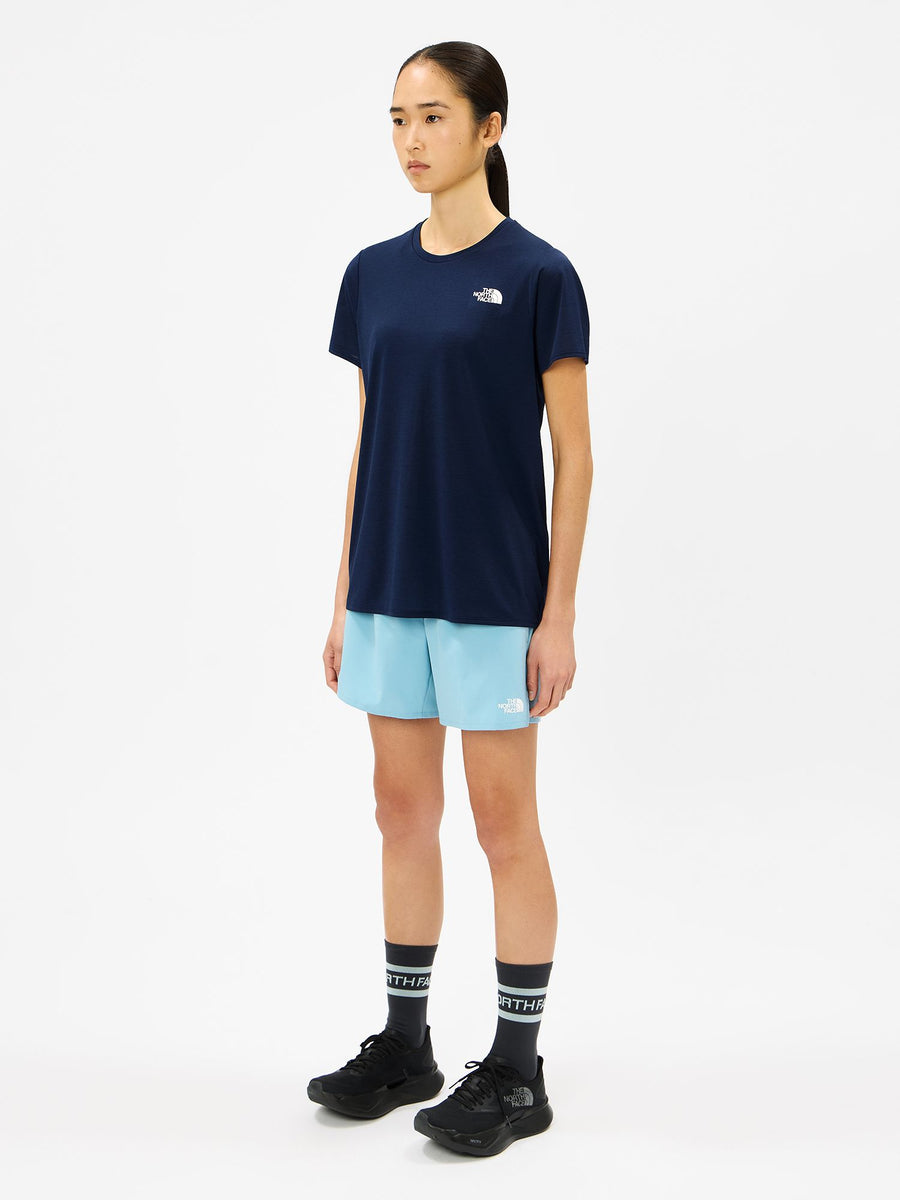 THE NORTH FACE(ザ・ノース・フェイス) ｜ショートスリーブGTDメランジクルー（レディース）｜品番：NTW12595｜画像1