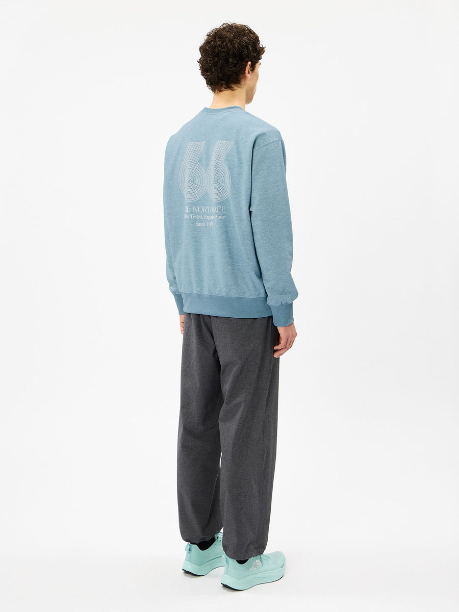 THE NORTH FACE(ザ・ノース・フェイス) ｜66グラフィックスウェットクルー（ユニセックス）｜品番：NT62685｜画像1