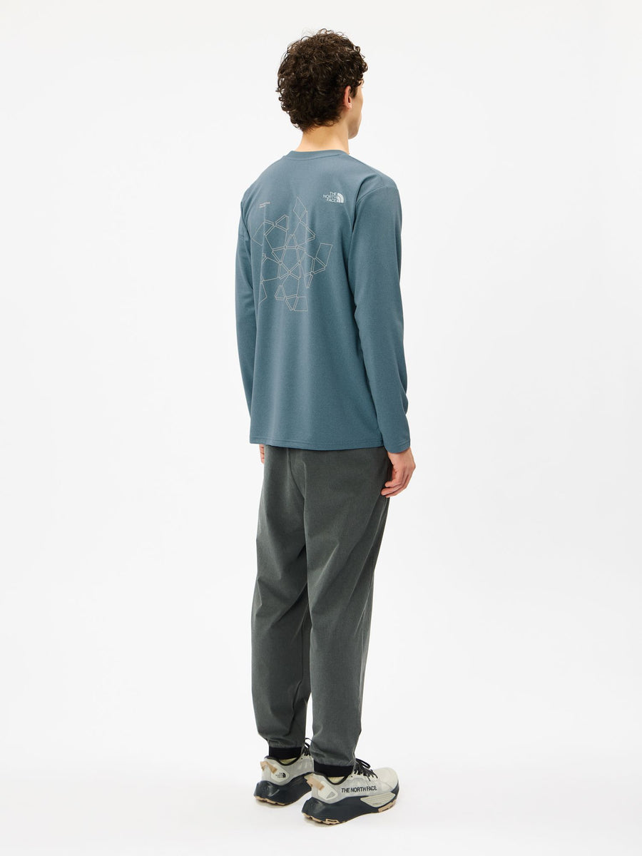 THE NORTH FACE(ザ・ノース・フェイス) ｜ロングスリーブジオダイアグラムティー（メンズ）｜品番：NT82677｜画像1