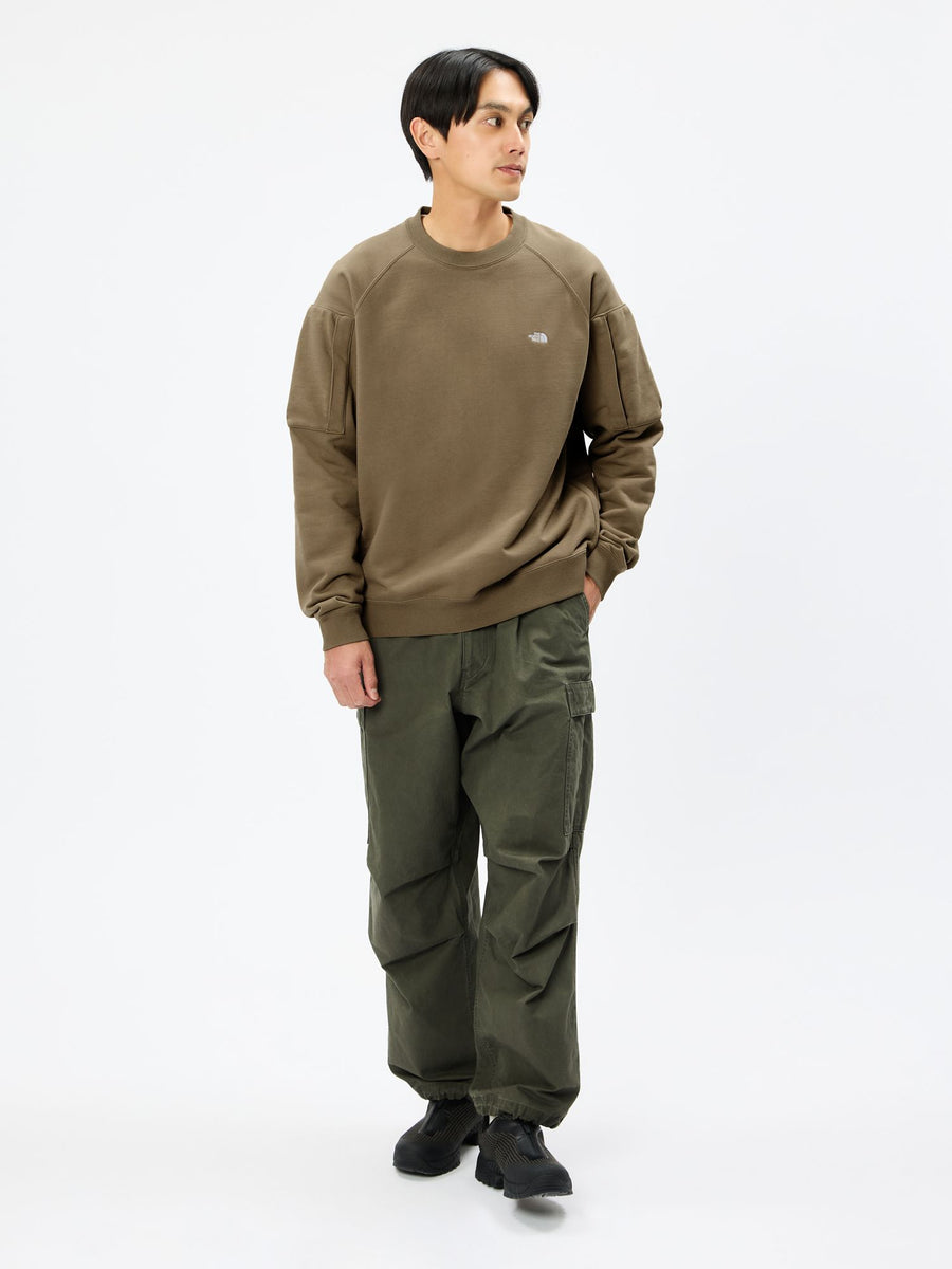 THE NORTH FACE(ザ・ノース・フェイス) ｜CRスウェットクルー（ユニセックス）｜品番：NTM62510｜画像1