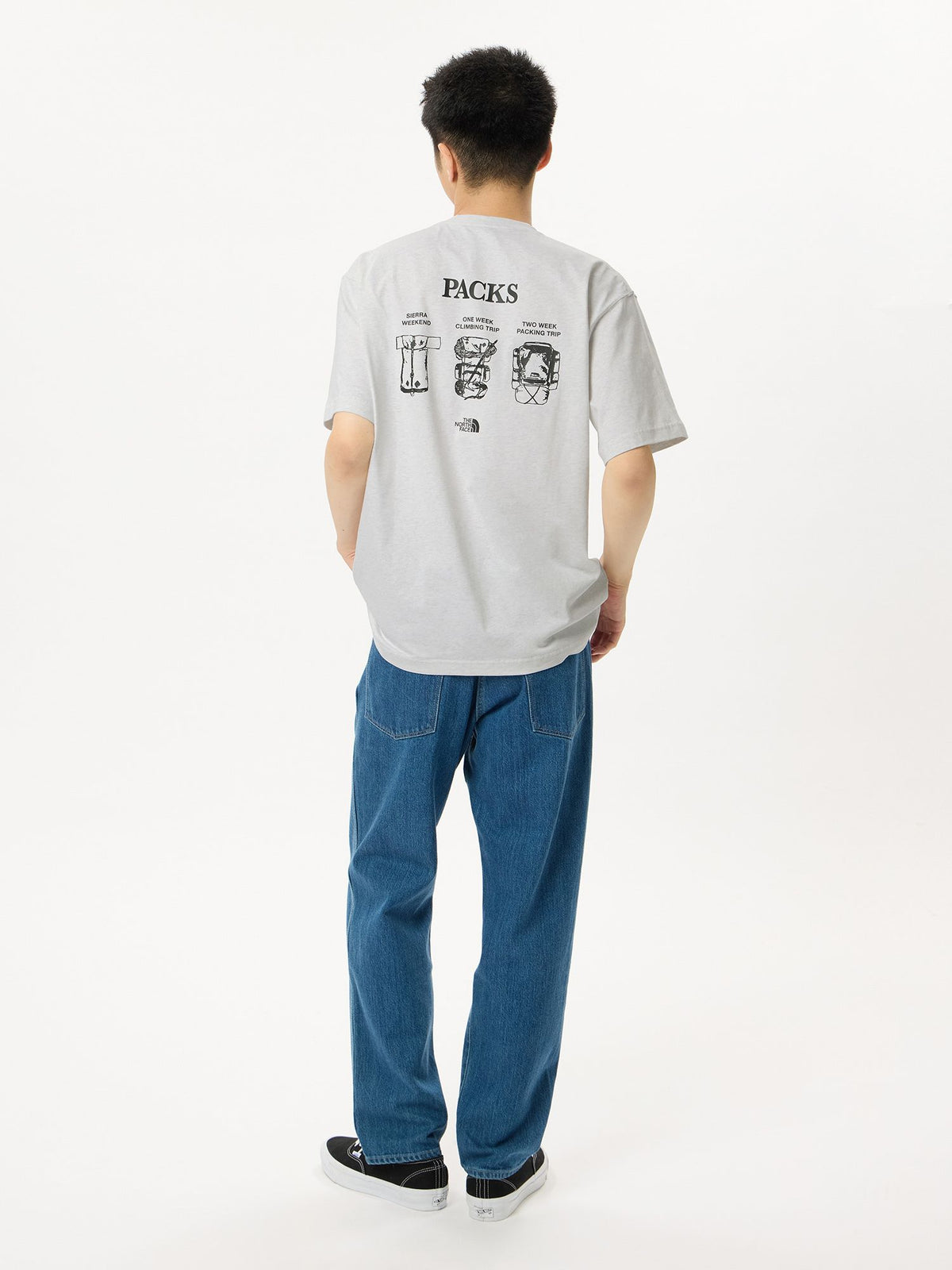 THE NORTH FACE(ザ・ノース・フェイス) ｜ショートスリーブ TNF パックスグラフィックティー（ユニセックス）｜品番：NT82639｜画像1