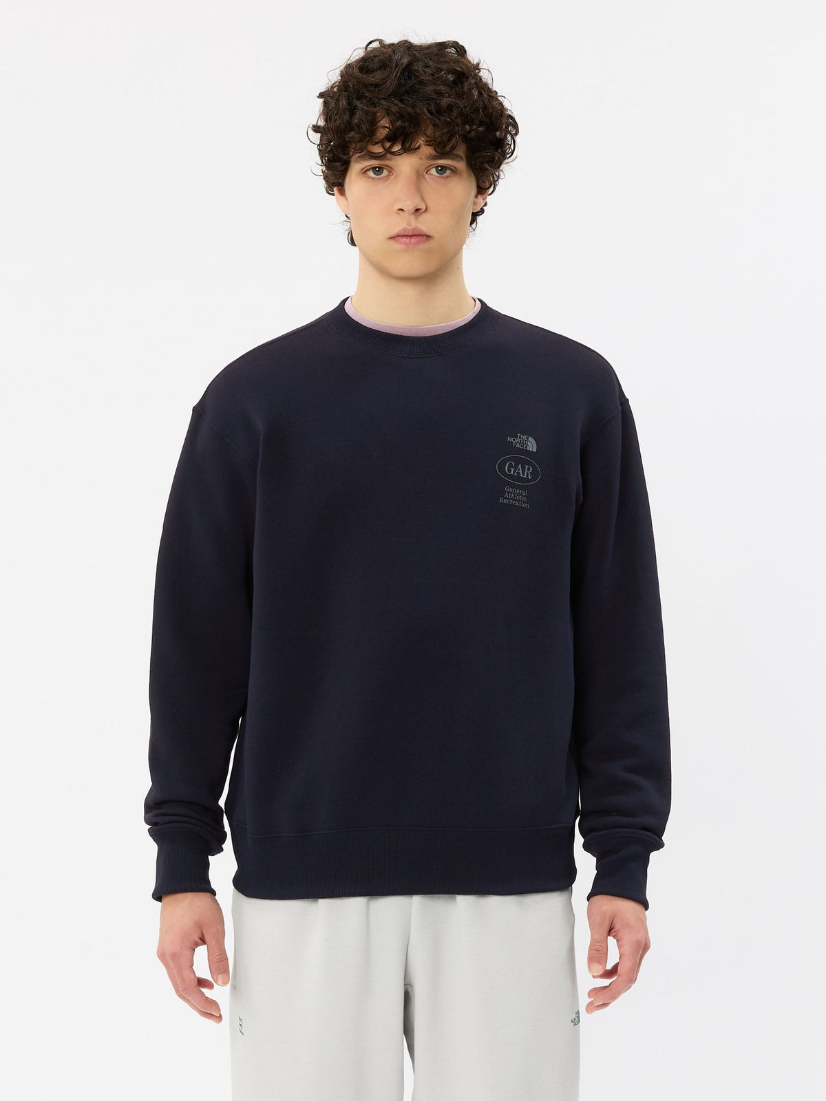 THE NORTH FACE(ザ・ノース・フェイス) ｜GARスウェットクルー（ユニセックス）｜品番：NT12666｜画像5