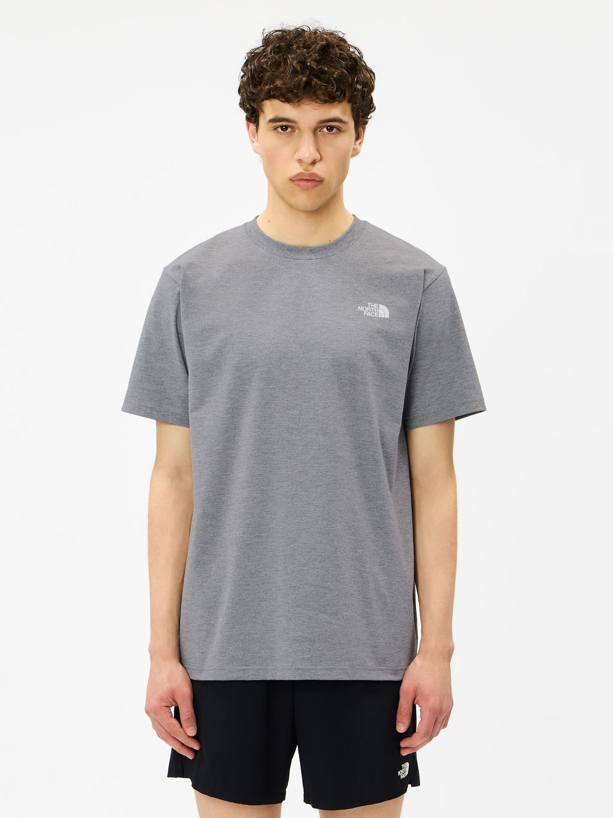 THE NORTH FACE(ザ・ノース・フェイス) ｜ショートスリーブ ES スクエアロゴティー（メンズ）｜品番：NT82670｜画像6
