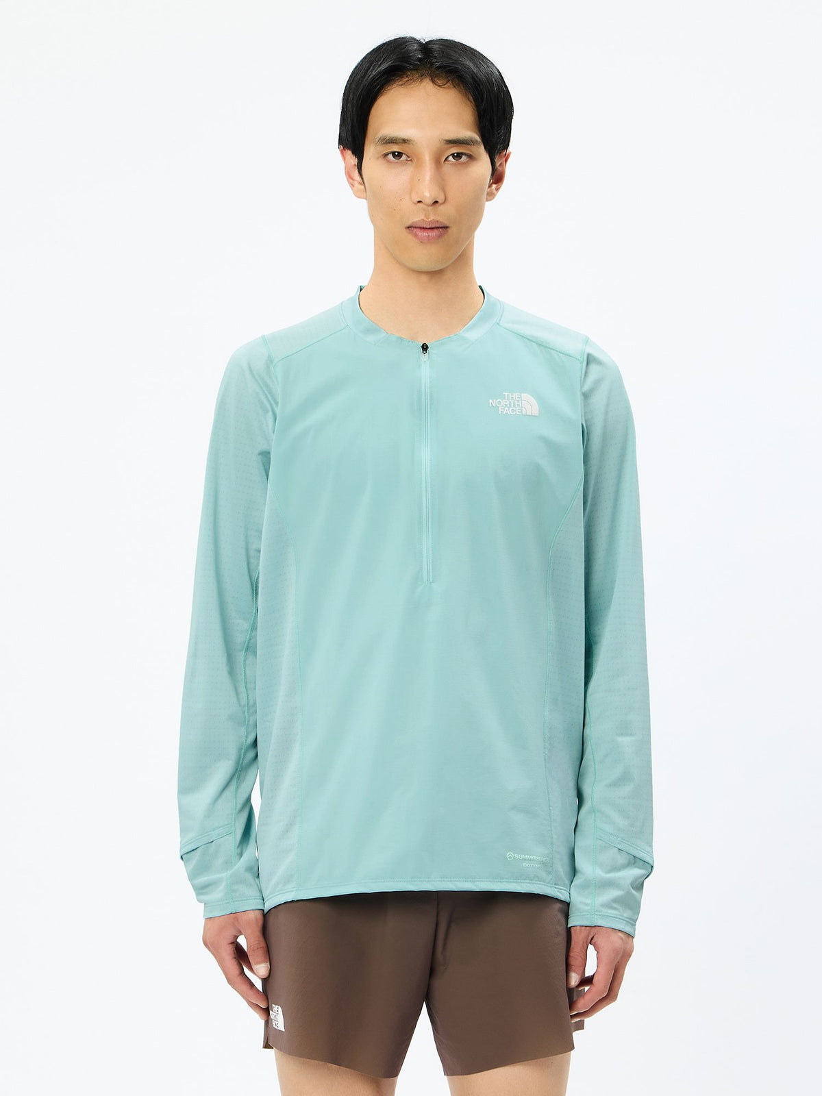 THE NORTH FACE(ザ・ノース・フェイス) ｜ロングスリーブハイブリッドドライドットライトクルー（メンズ）｜品番：NT62571｜画像4