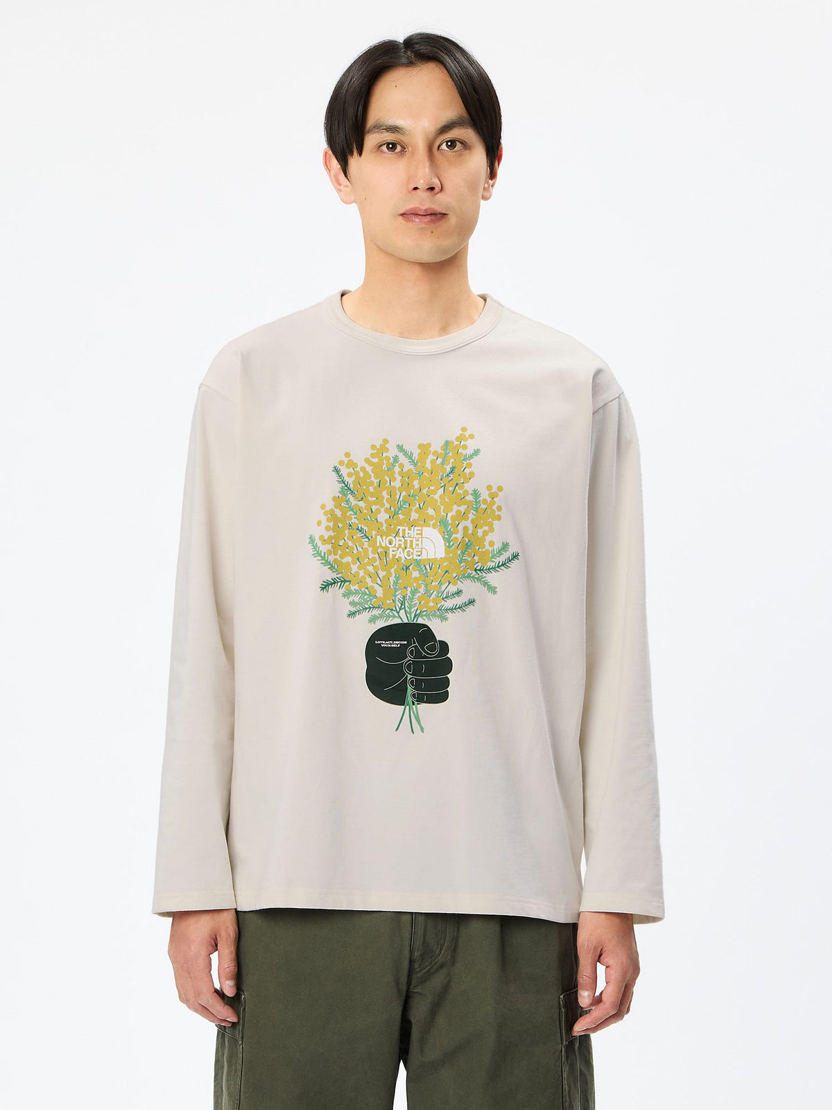 THE NORTH FACE(ザ・ノース・フェイス) ｜CRロングスリーブメッセージティー（ユニセックス）｜品番：NTM82511｜画像6