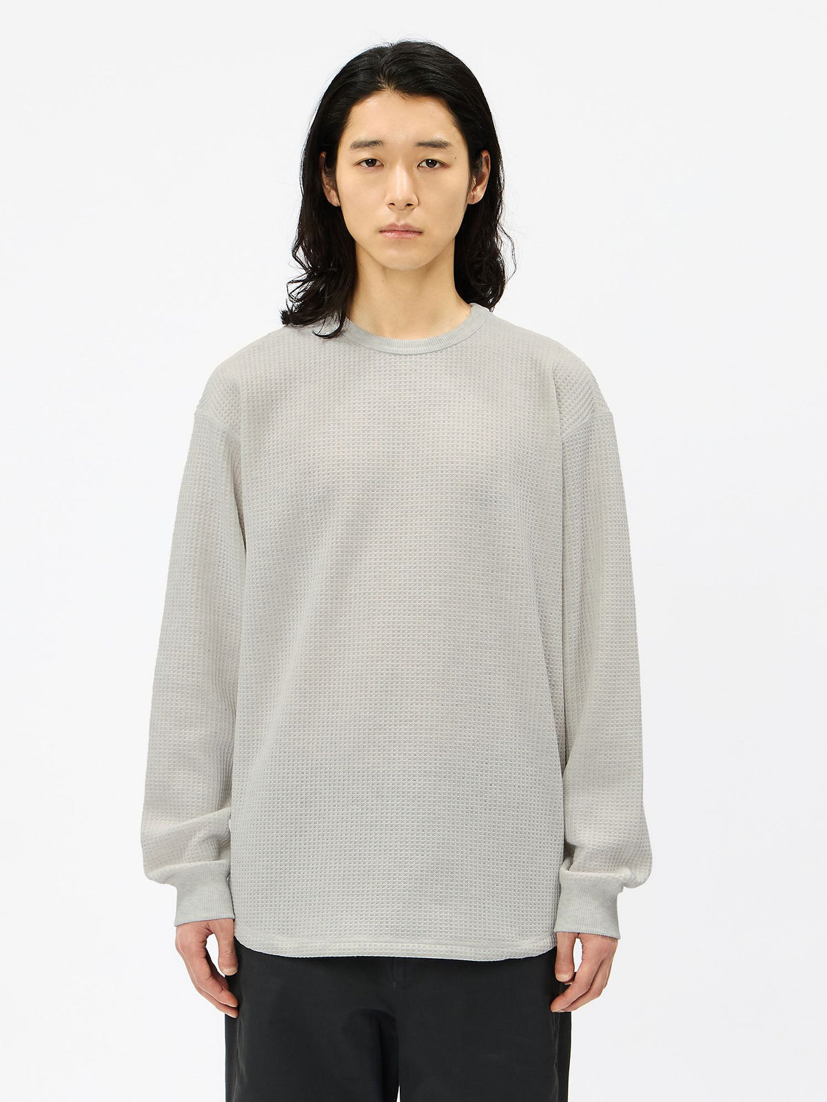 THE NORTH FACE(ザ・ノース・フェイス) ｜ロングスリーブウォームワッフルクルー（ユニセックス）｜品番：NT62436｜画像7