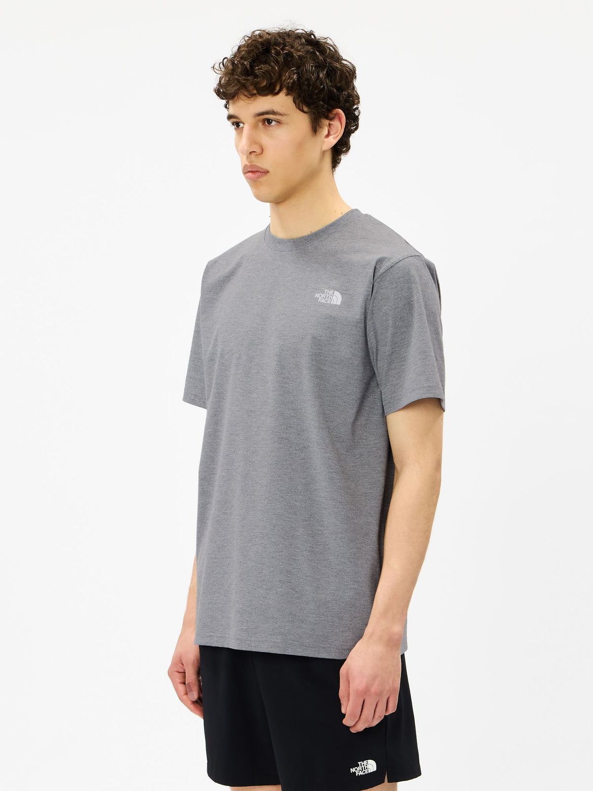 THE NORTH FACE(ザ・ノース・フェイス) ｜ショートスリーブ ES スクエアロゴティー（メンズ）｜品番：NT82670｜画像7