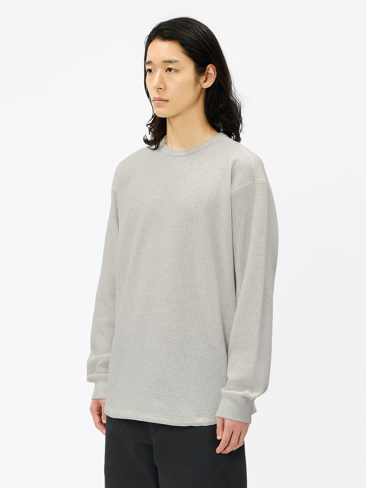 THE NORTH FACE(ザ・ノース・フェイス) ｜ロングスリーブウォームワッフルクルー（ユニセックス）｜品番：NT62436｜画像8