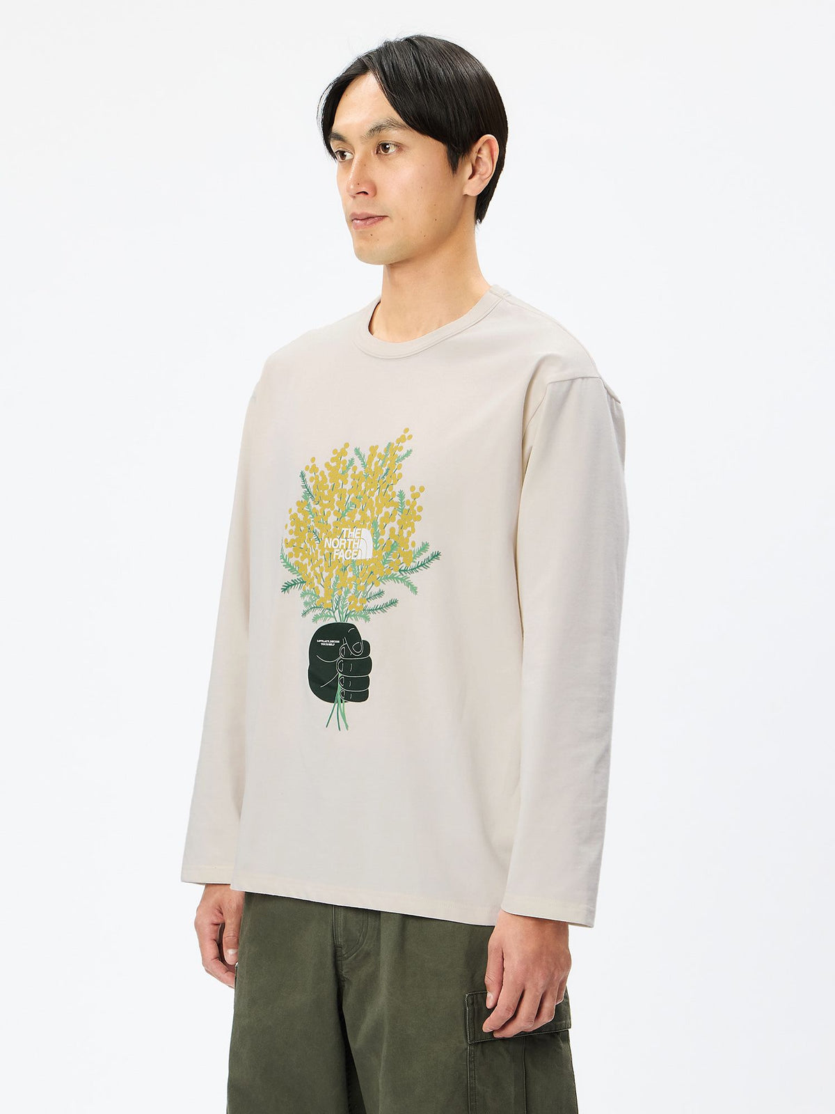 THE NORTH FACE(ザ・ノース・フェイス) ｜CRロングスリーブメッセージティー（ユニセックス）｜品番：NTM82511｜画像7