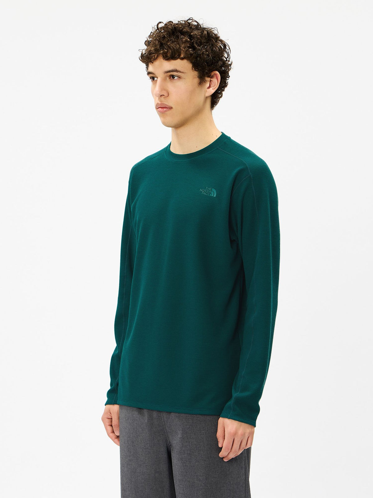 THE NORTH FACE(ザ・ノース・フェイス) ｜ロングスリーブワッフルライトクルー（ユニセックス）｜品番：NT82684｜画像7