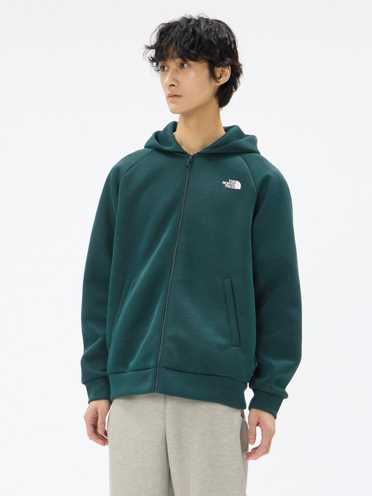 THE NORTH FACE(ザ・ノース・フェイス) ｜テックエアースウェットフルジップフーディ（メンズ）｜品番：NT62682｜画像7