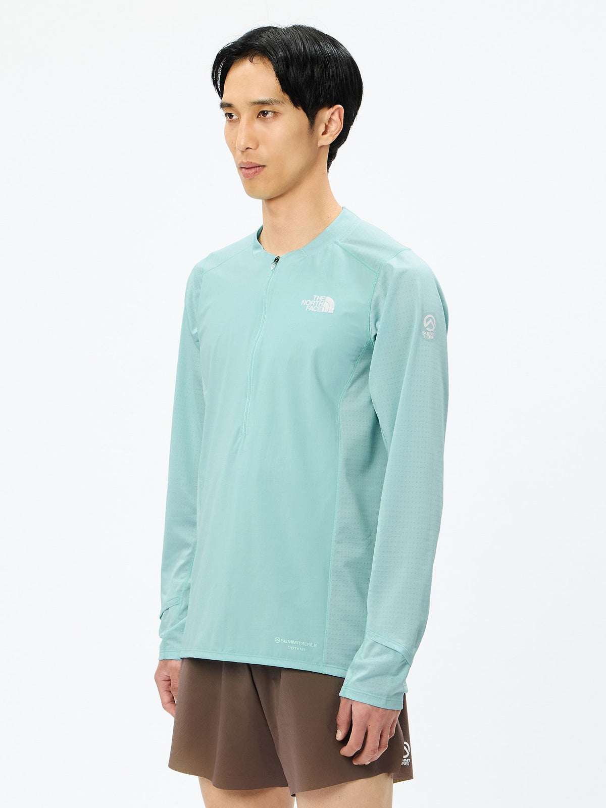 THE NORTH FACE(ザ・ノース・フェイス) ｜ロングスリーブハイブリッドドライドットライトクルー（メンズ）｜品番：NT62571｜画像5