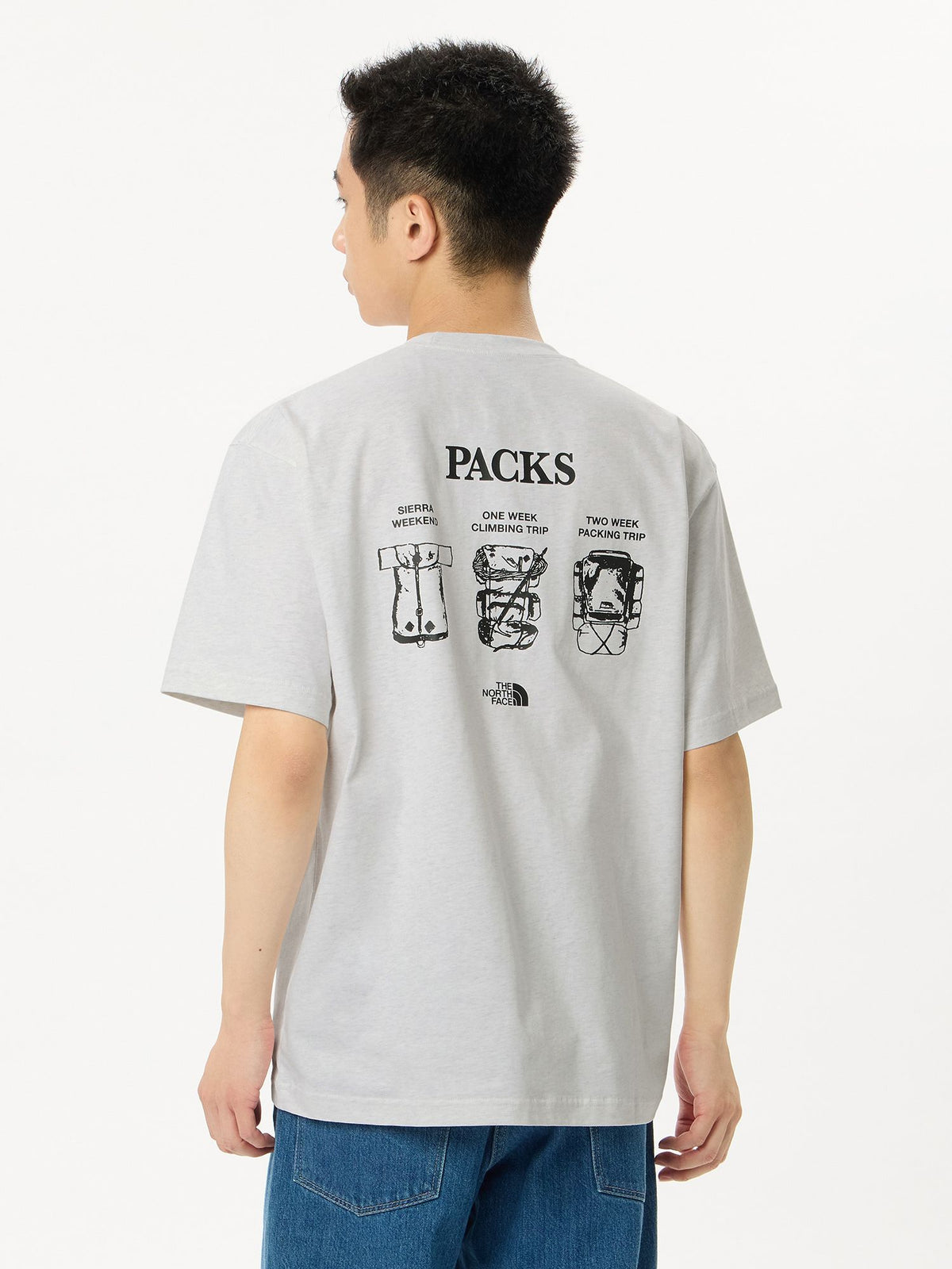 THE NORTH FACE(ザ・ノース・フェイス) ｜ショートスリーブ TNF パックスグラフィックティー（ユニセックス）｜品番：NT82639｜画像8