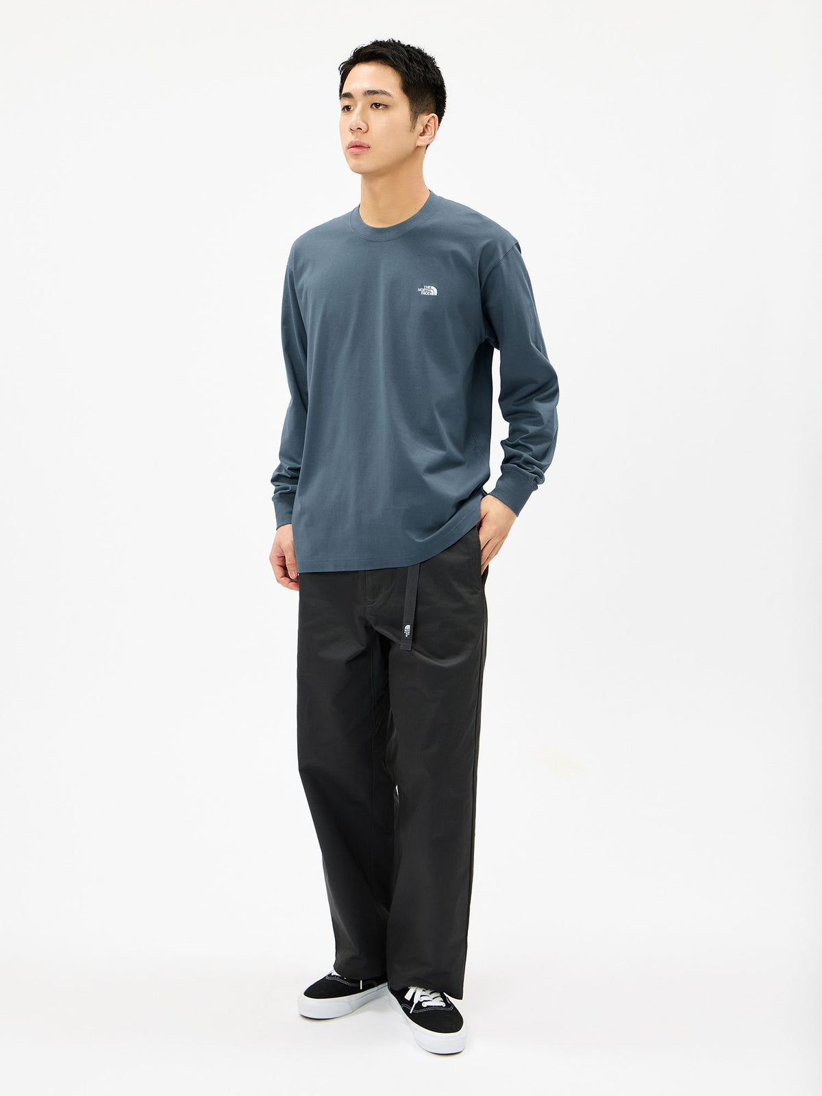 THE NORTH FACE(ザ・ノース・フェイス) ｜ロングスリーブフラッシュドライヌプシコットンティー（ユニセックス）｜品番：NT32535｜画像11