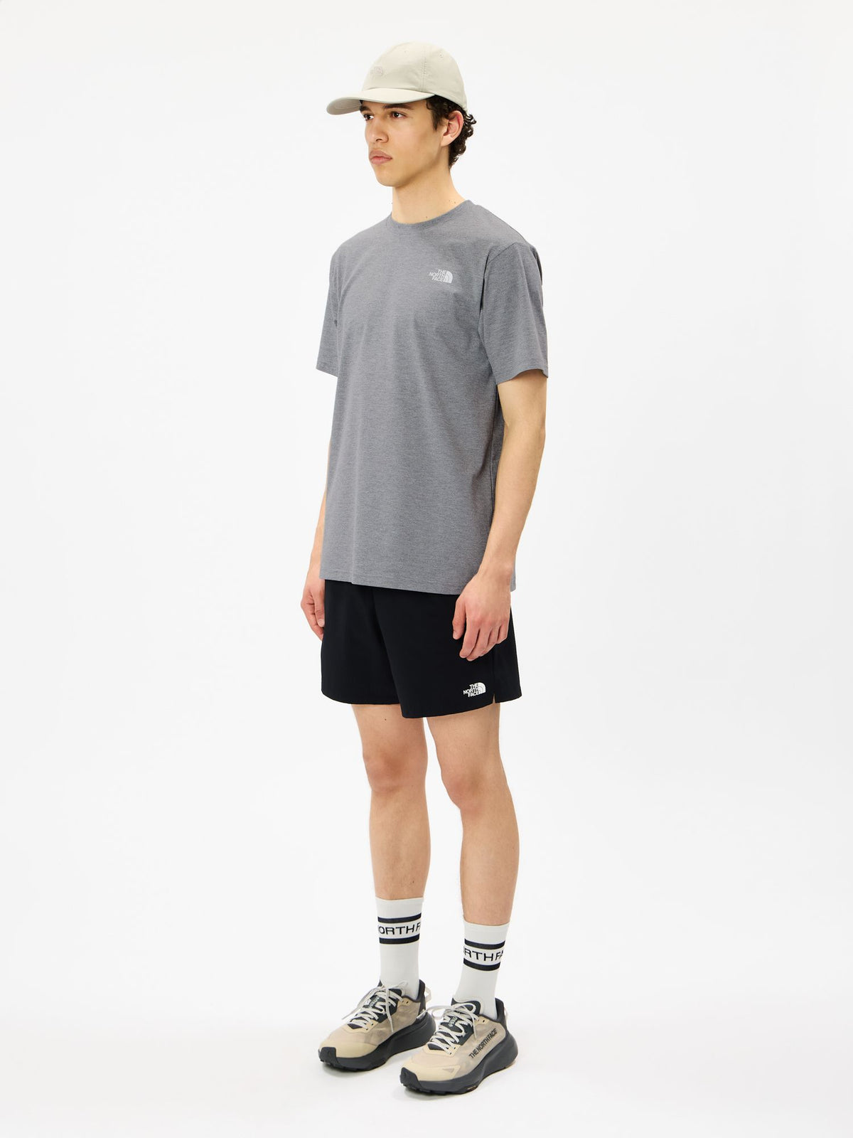 THE NORTH FACE(ザ・ノース・フェイス) ｜ショートスリーブ ES スクエアロゴティー（メンズ）｜品番：NT82670｜画像9