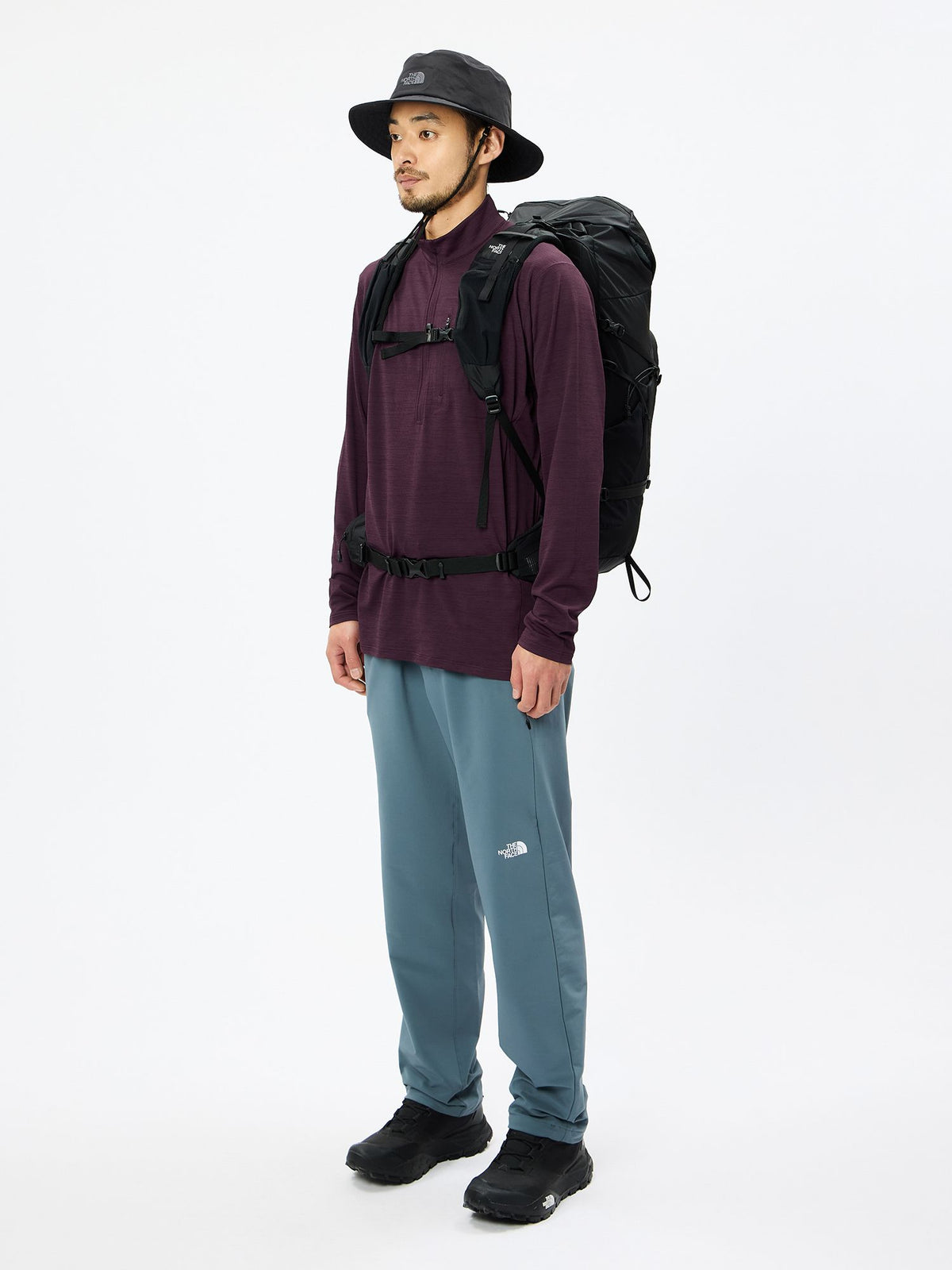THE NORTH FACE(ザ・ノース・フェイス) ｜ロングスリーブフラッシュドライ3Dジップアップ（メンズ）｜品番：NT62505｜画像9