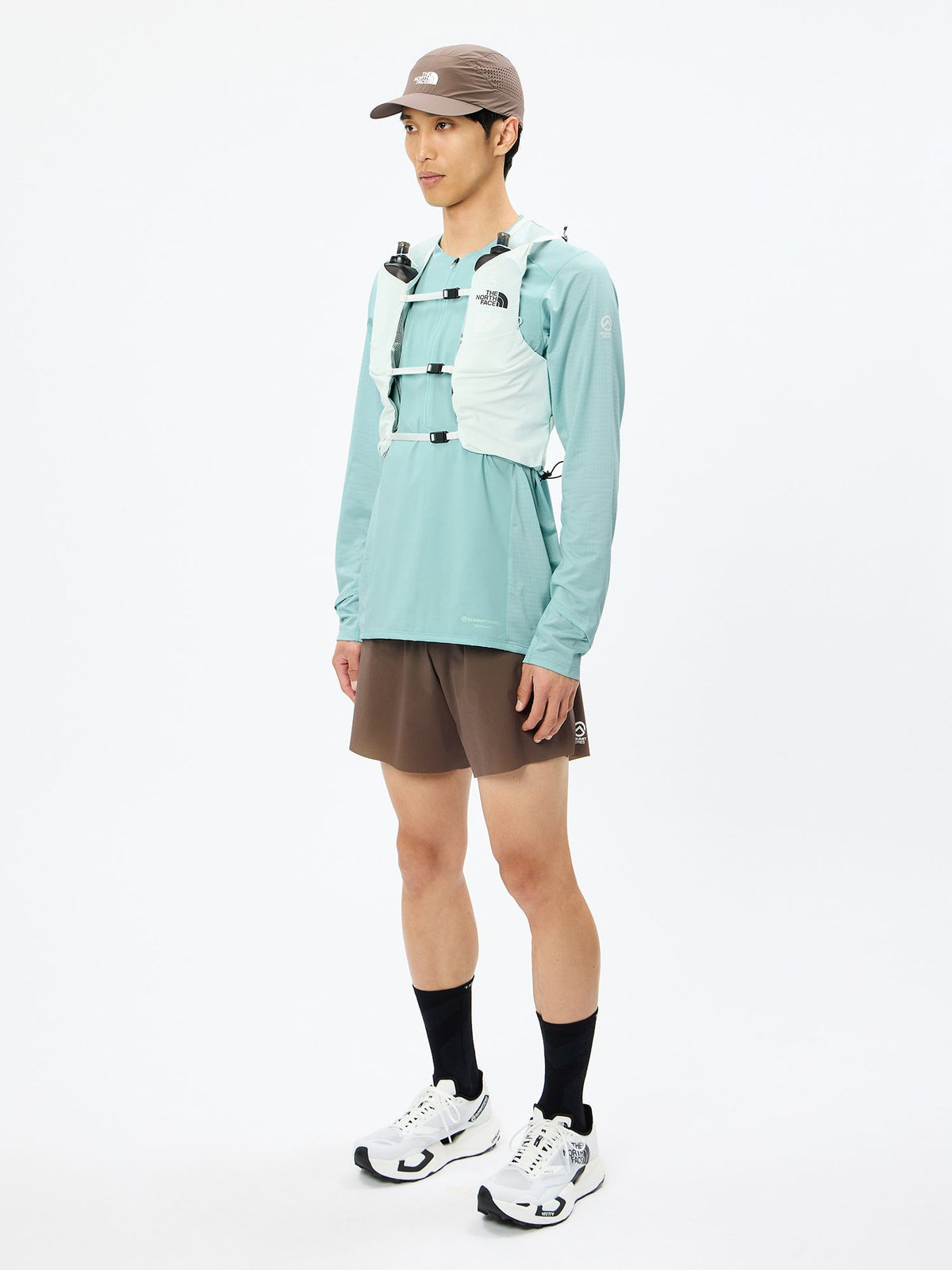 THE NORTH FACE(ザ・ノース・フェイス) ｜ロングスリーブハイブリッドドライドットライトクルー（メンズ）｜品番：NT62571｜画像7