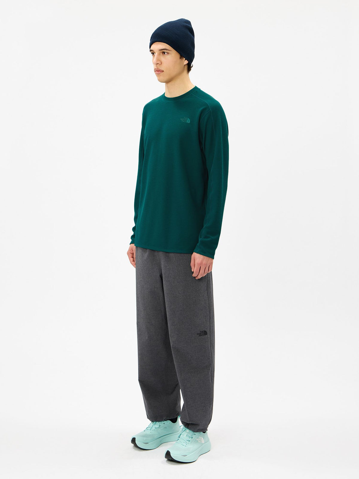 THE NORTH FACE(ザ・ノース・フェイス) ｜ロングスリーブワッフルライトクルー（ユニセックス）｜品番：NT82684｜画像9