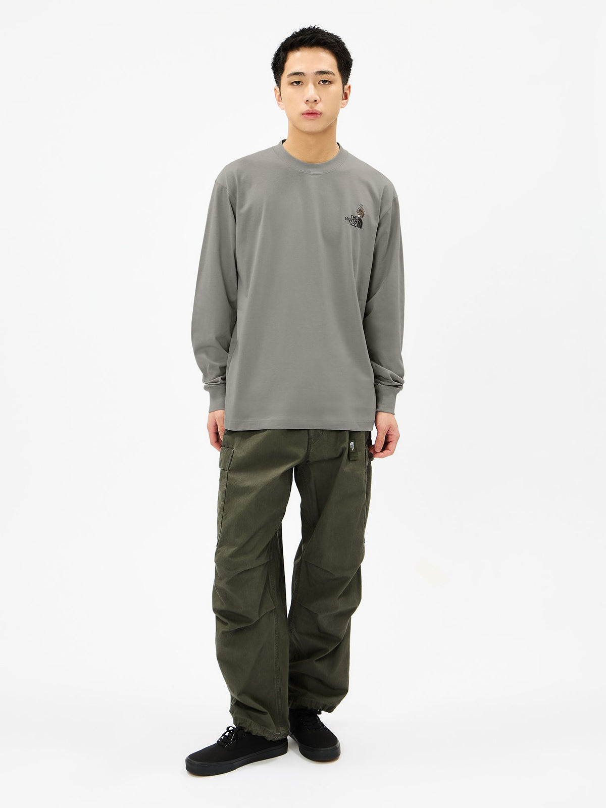 THE NORTH FACE(ザ・ノース・フェイス) ｜ロングスリーブフラッシュドライズーピッカーティー（ユニセックス）｜品番：NT82645｜画像9