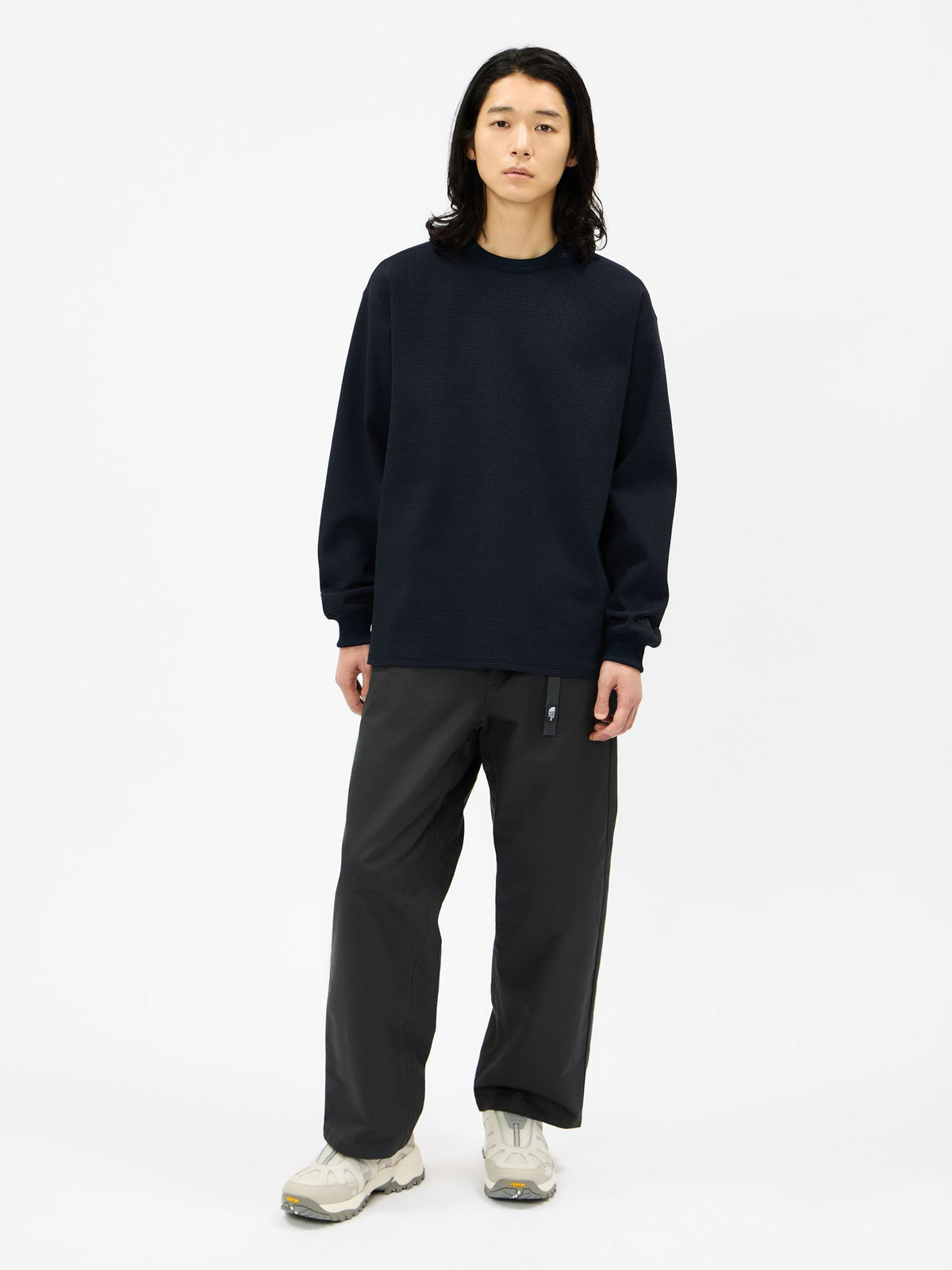 THE NORTH FACE(ザ・ノース・フェイス) ｜ロングスリーブワッフルクルー（ユニセックス）｜品番：NT62636｜画像9