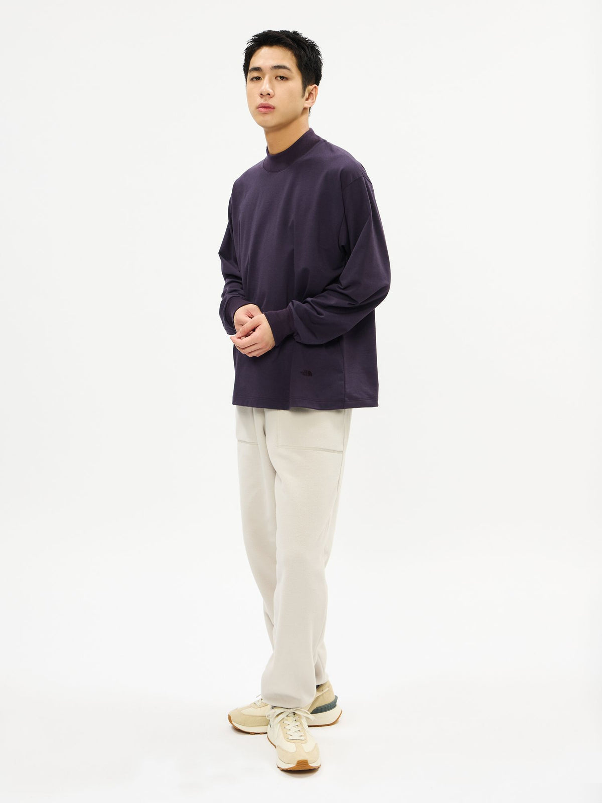 THE NORTH FACE(ザ・ノース・フェイス) ｜ウールスケープロングスリーブティー（ユニセックス）｜品番：NT12663R｜画像8