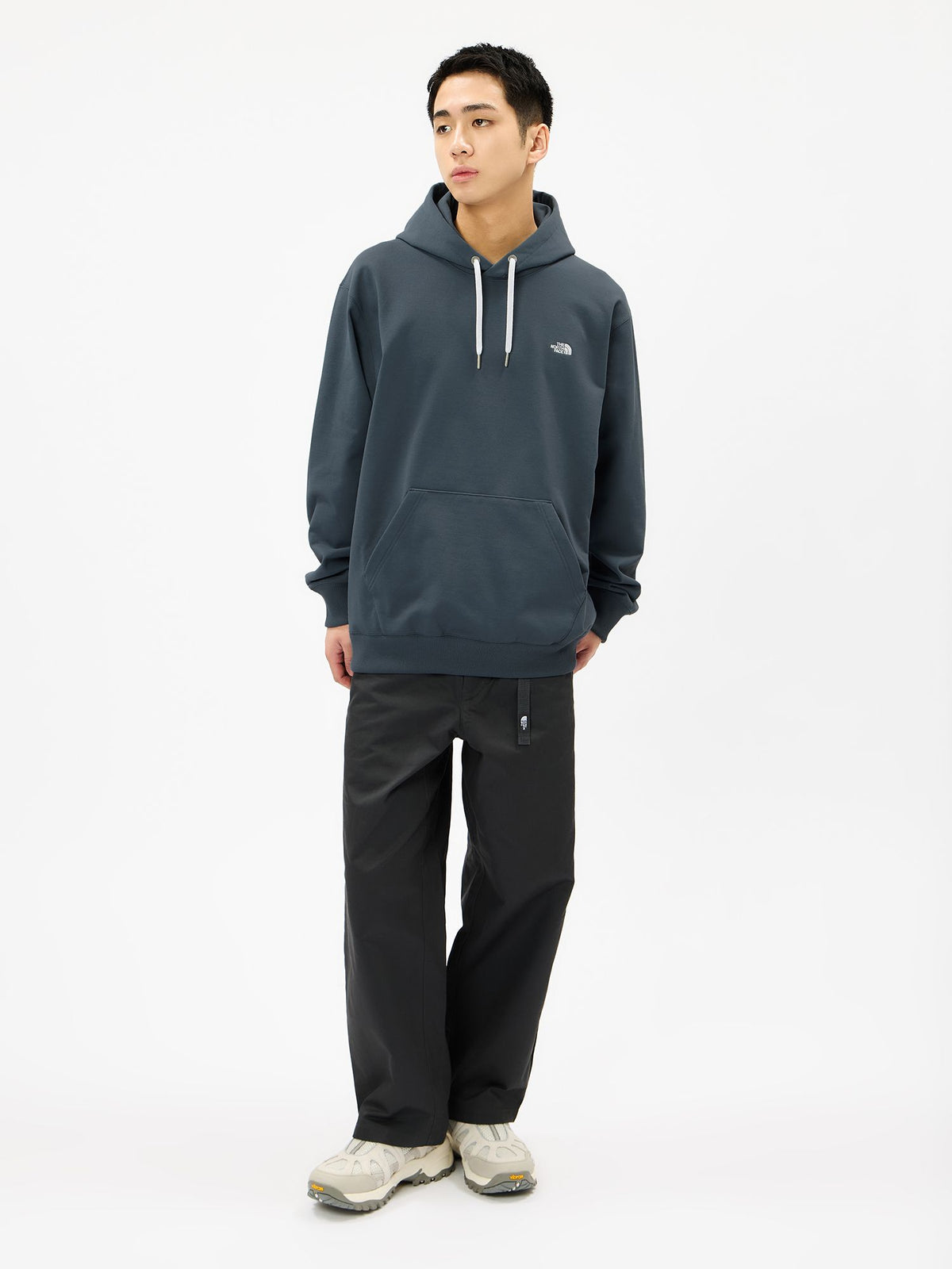 THE NORTH FACE(ザ・ノース・フェイス) ｜スモールロゴヘザースウェットフーディ（ユニセックス）｜品番：NT62531｜画像9