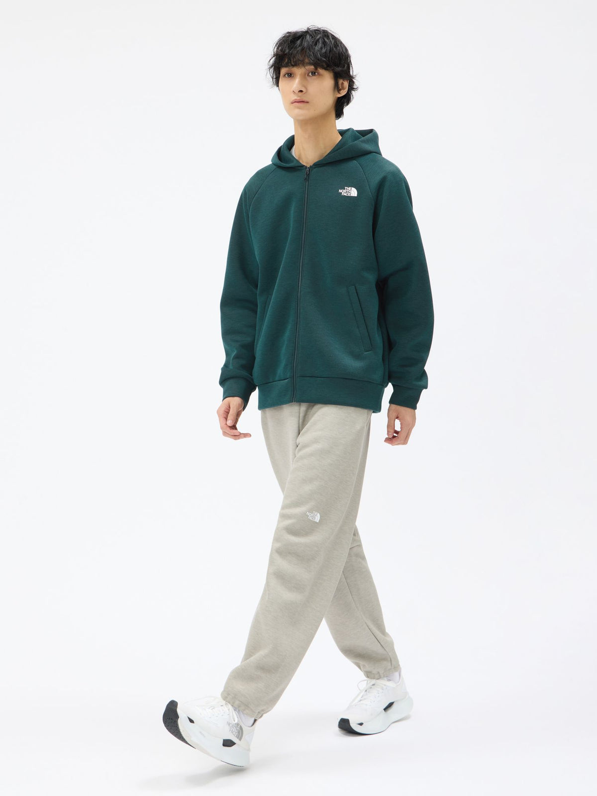 THE NORTH FACE(ザ・ノース・フェイス) ｜テックエアースウェットフルジップフーディ（メンズ）｜品番：NT62682｜画像9