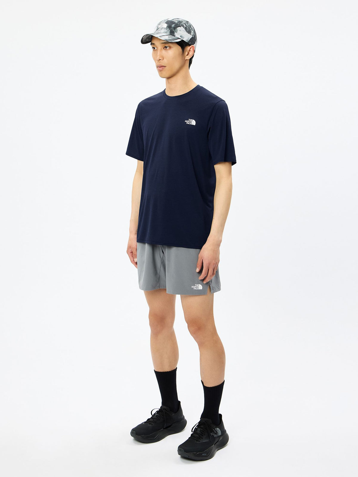 THE NORTH FACE(ザ・ノース・フェイス) ｜ショートスリーブGTDメランジクルー（メンズ）｜品番：NT12595｜画像9