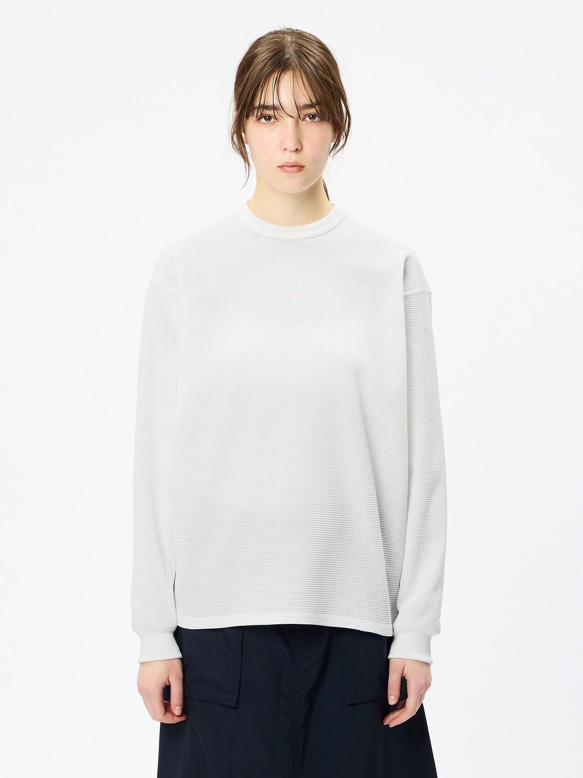 THE NORTH FACE(ザ・ノース・フェイス) ｜ロングスリーブワッフルクルー（ユニセックス）｜品番：NT62636｜画像11