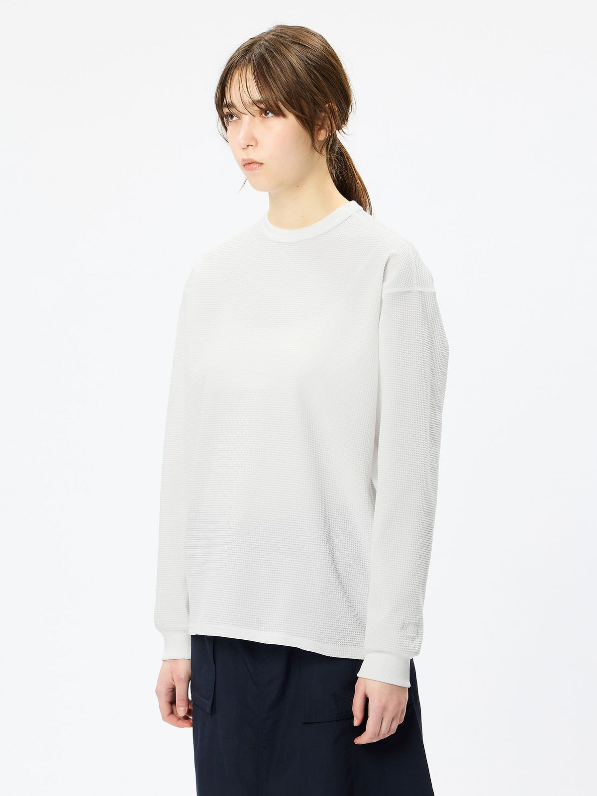 THE NORTH FACE(ザ・ノース・フェイス) ｜ロングスリーブワッフルクルー（ユニセックス）｜品番：NT62636｜画像12