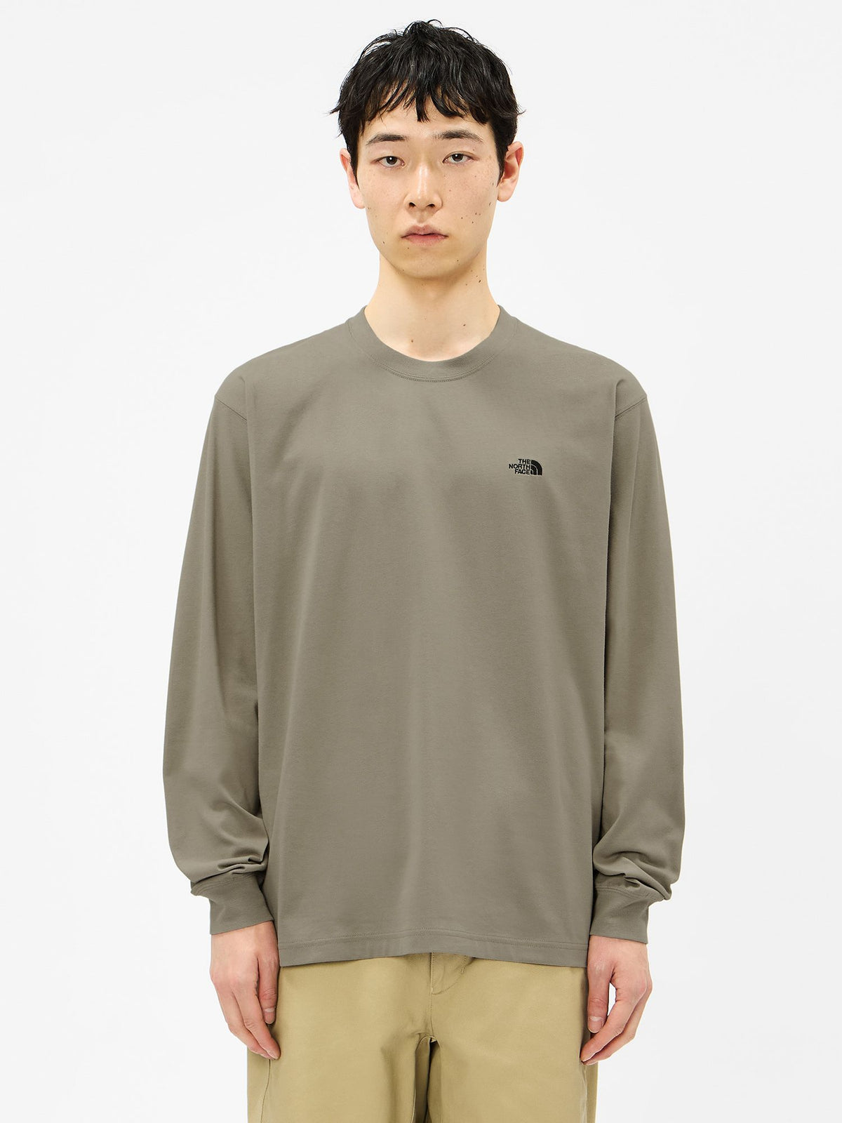 THE NORTH FACE(ザ・ノース・フェイス) ｜ロングスリーブフラッシュドライヌプシコットンティー（ユニセックス）｜品番：NT32535｜画像12