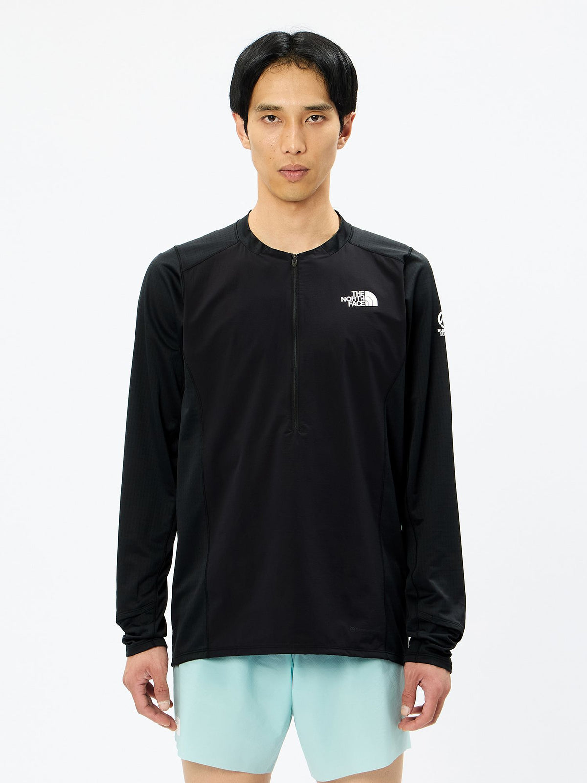 THE NORTH FACE(ザ・ノース・フェイス) ｜ロングスリーブハイブリッドドライドットライトクルー（メンズ）｜品番：NT62571｜画像8