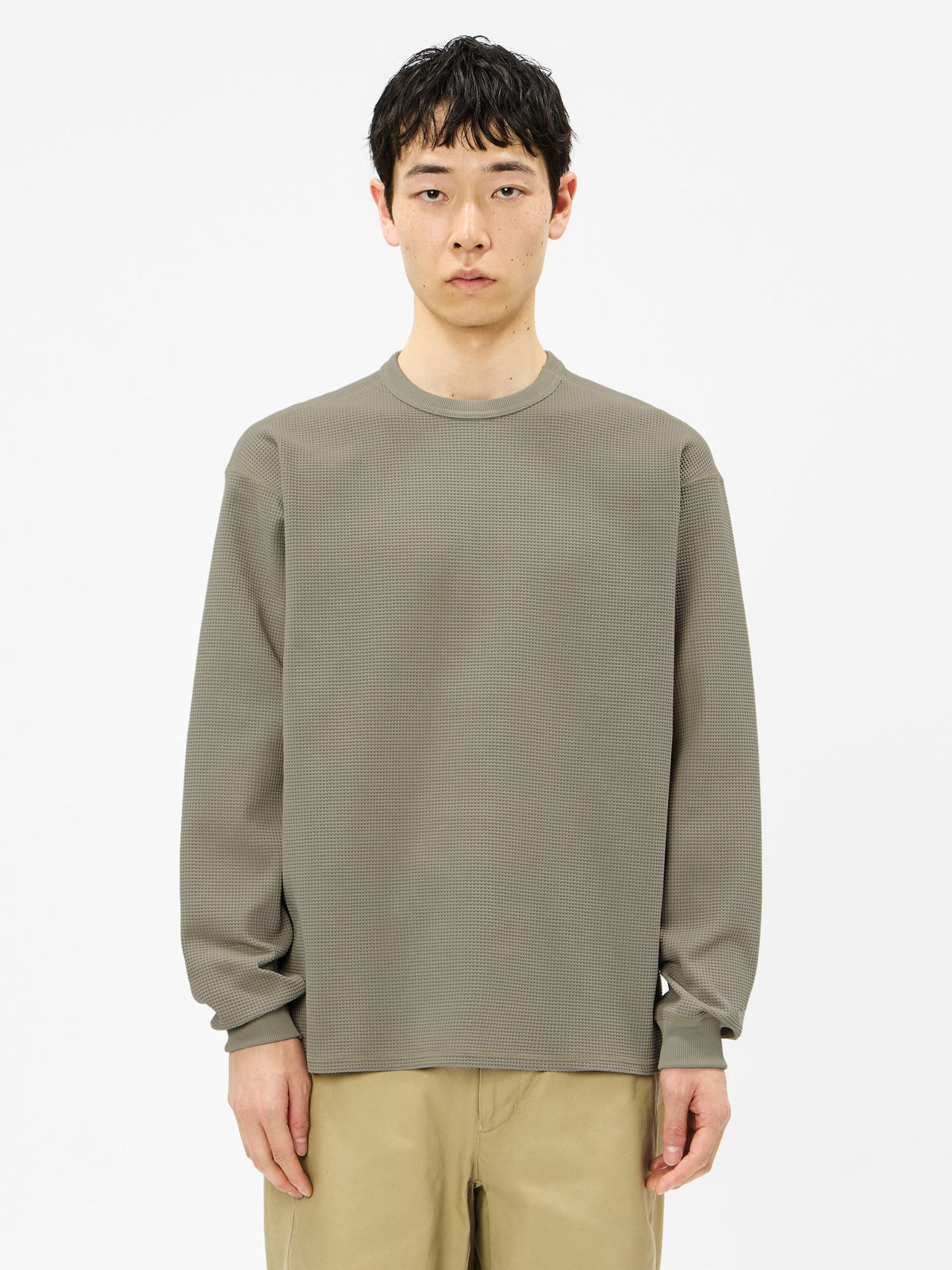 THE NORTH FACE(ザ・ノース・フェイス) ｜ロングスリーブワッフルクルー（ユニセックス）｜品番：NT62636｜画像15