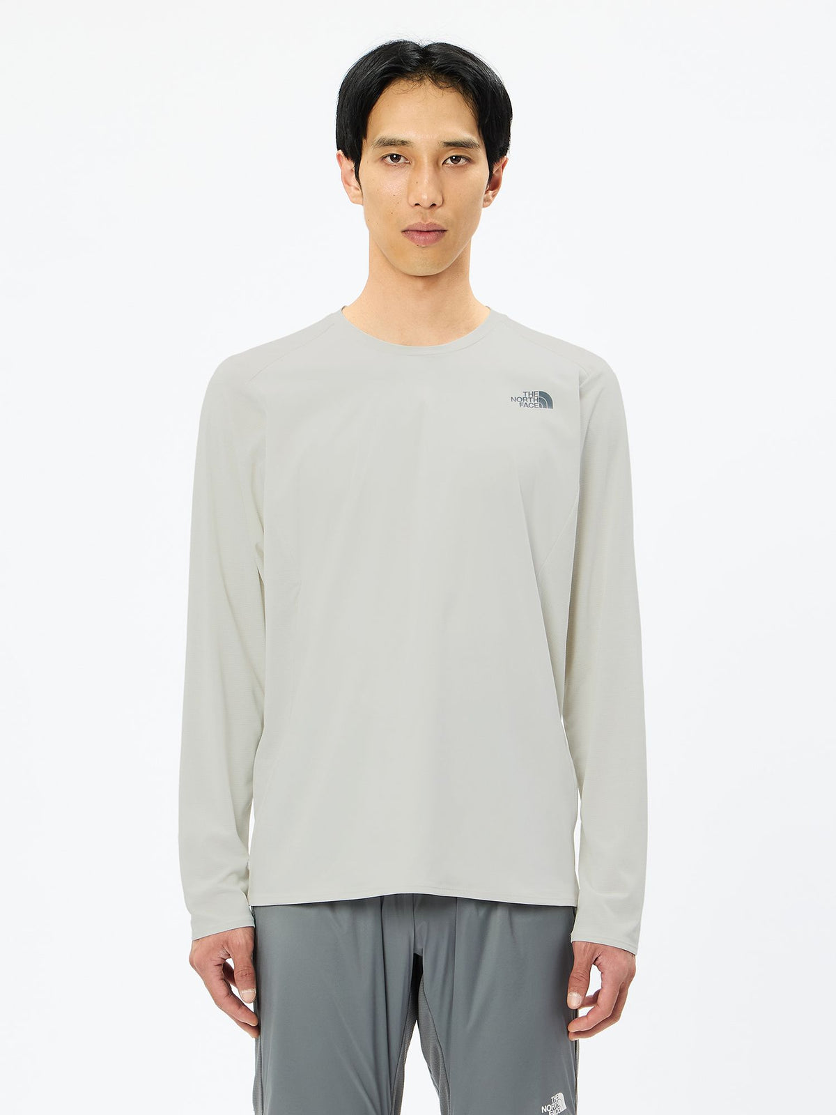 THE NORTH FACE(ザ・ノース・フェイス) ｜ロングスリーブハイブリッドGTDメランジクルー（メンズ）｜品番：NT62577｜画像8