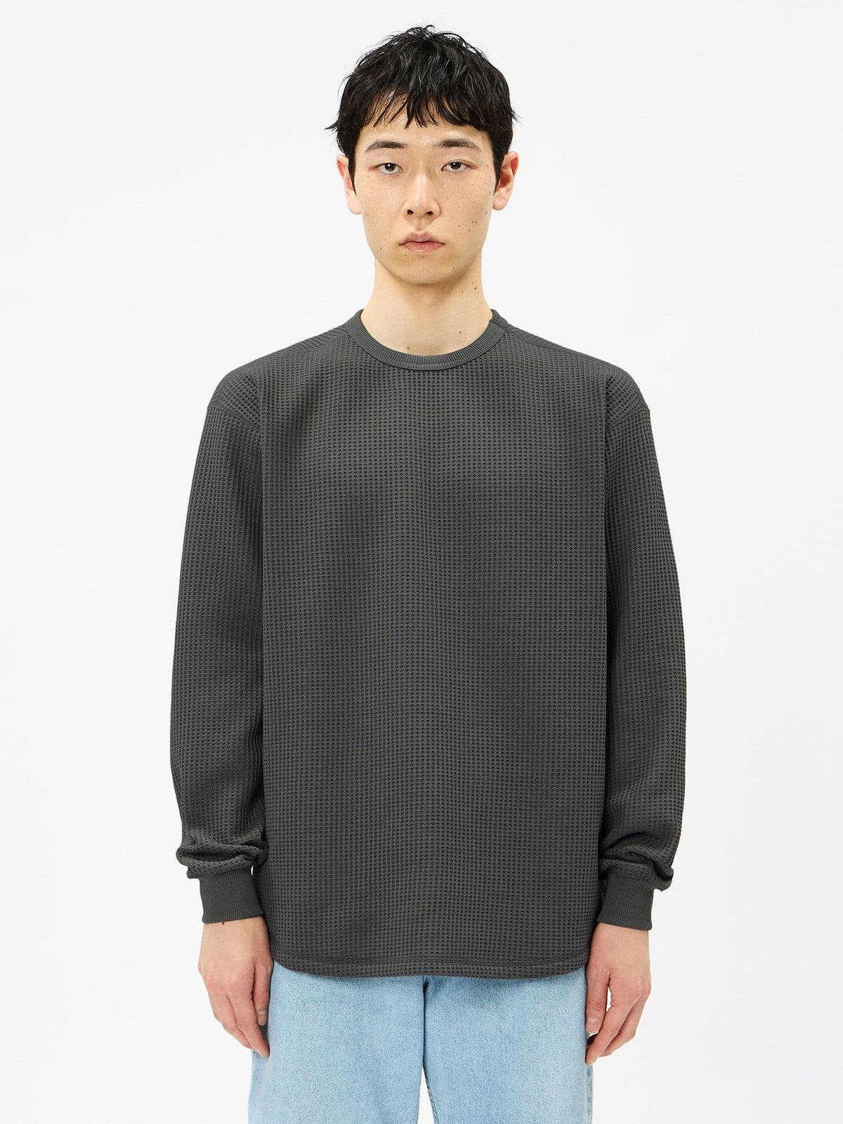THE NORTH FACE(ザ・ノース・フェイス) ｜ロングスリーブウォームワッフルクルー（ユニセックス）｜品番：NT62436｜画像12