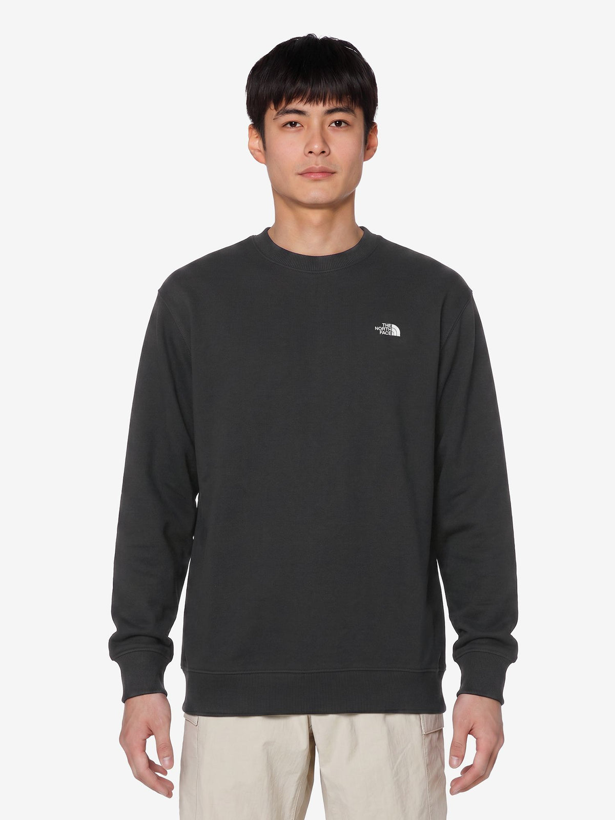 THE NORTH FACE(ザ・ノース・フェイス) ｜スモールロゴヘザースウェットクルー（ユニセックス）｜品番：NT62532｜画像11