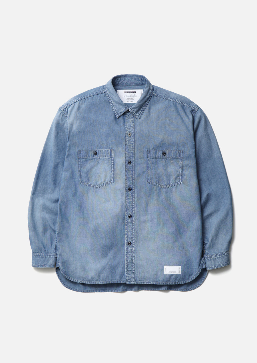 NEIGHBORHOOD NEIGHBORHOOD WASHED CHAMBRAY SHIRT LS シャツ 商品画像 1