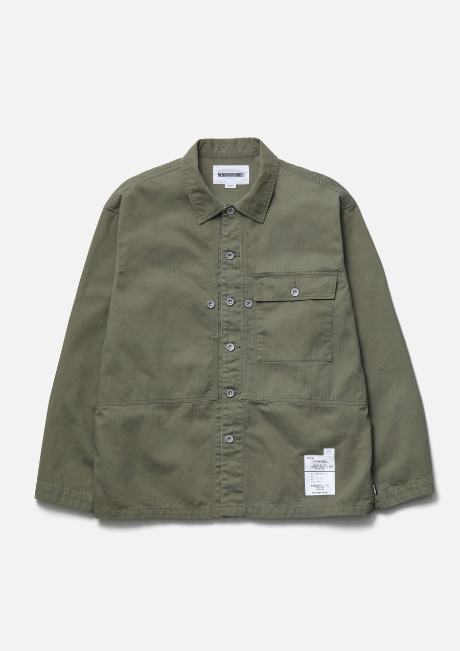 NEIGHBORHOOD NEIGHBORHOOD HBT UTILITY SHIRT LS 長袖ユーティリティシャツ 商品画像 1