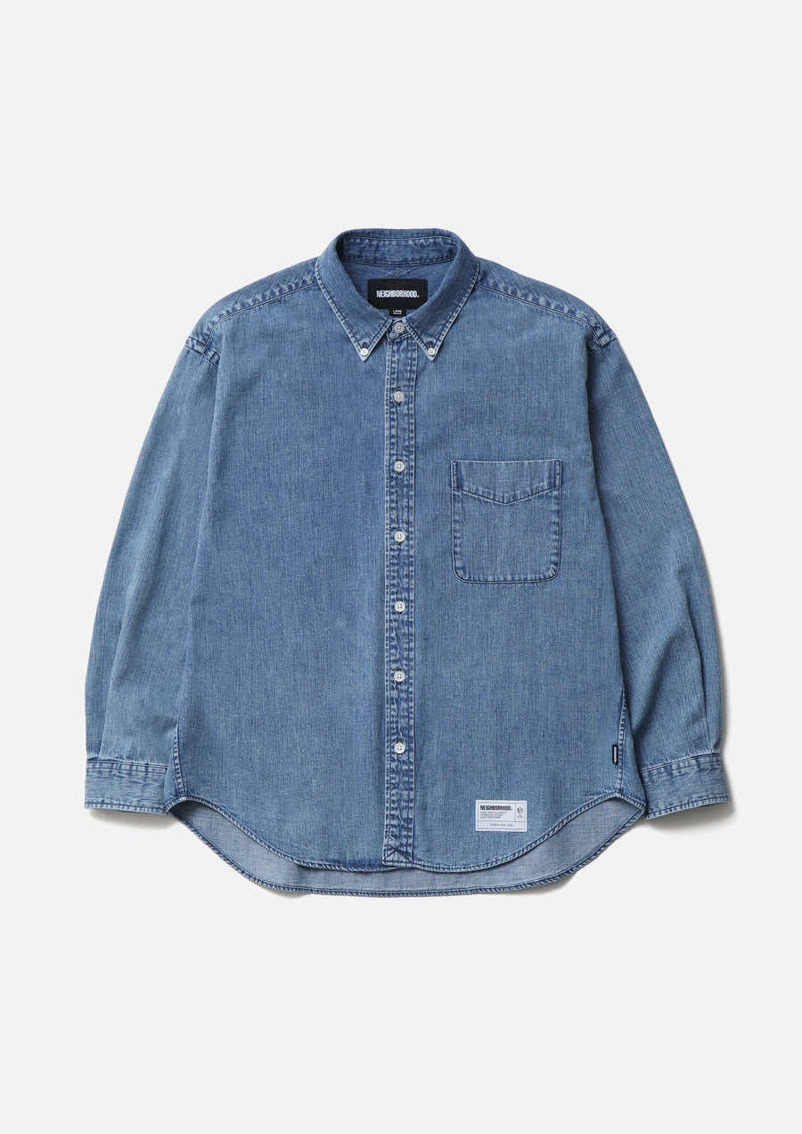 NEIGHBORHOOD NEIGHBORHOOD DENIM BD SHIRT LS シャツ 商品画像 1