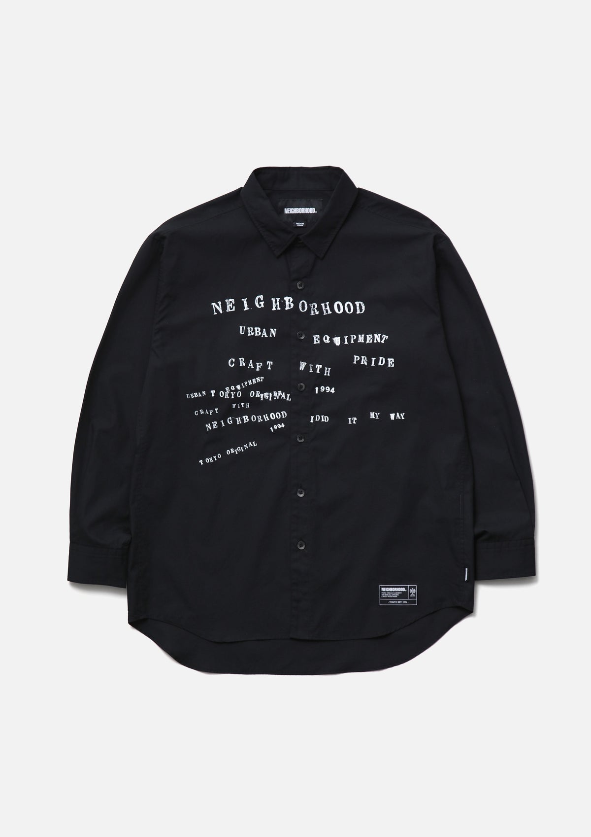 NEIGHBORHOOD NEIGHBORHOOD TYPOGRAPHIC SHIRT LS シャツ 商品画像 1