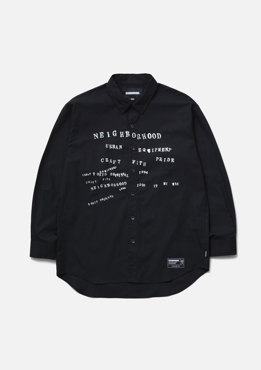 NEIGHBORHOOD NEIGHBORHOOD TYPOGRAPHIC SHIRT LS シャツ 商品画像 1