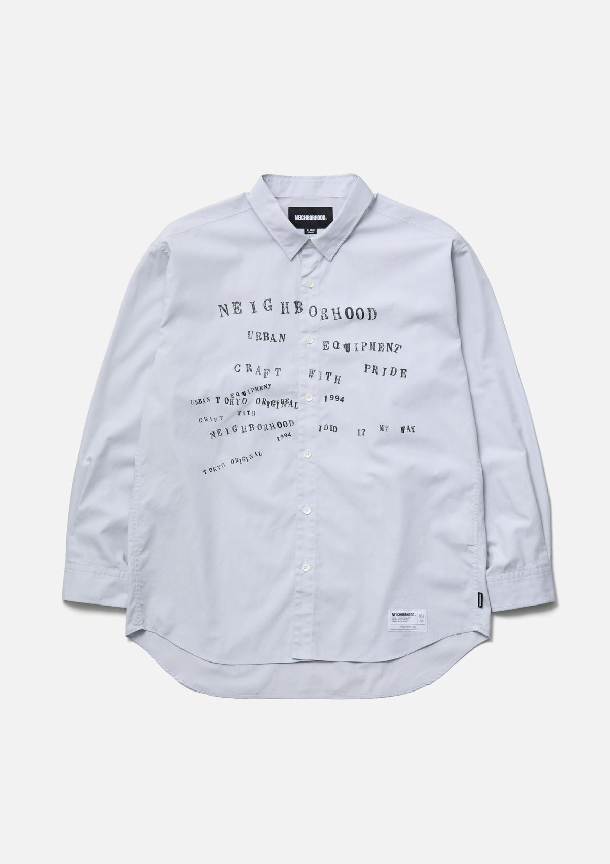 NEIGHBORHOOD NEIGHBORHOOD TYPOGRAPHIC SHIRT LS シャツ 商品画像 3