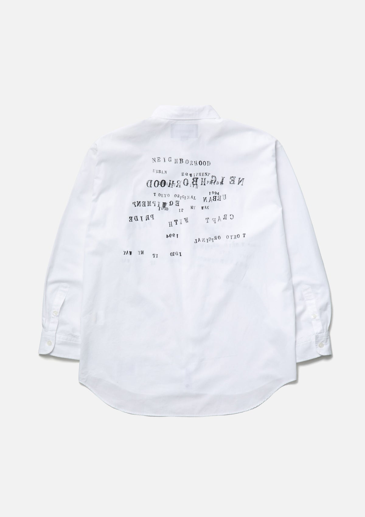 NEIGHBORHOOD NEIGHBORHOOD TYPOGRAPHIC SHIRT LS シャツ 商品画像 4
