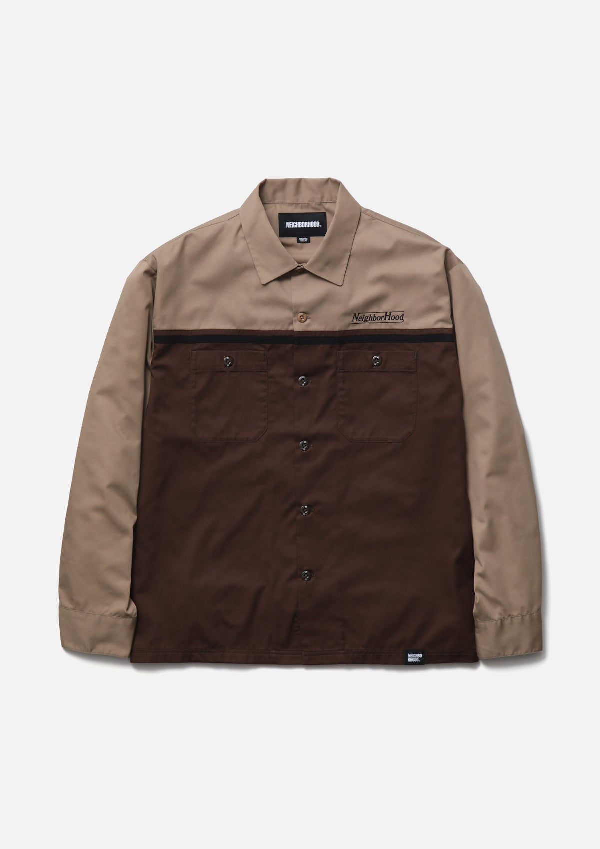 NEIGHBORHOOD NEIGHBORHOOD BICOLOR WORK SHIRT LS シャツ 商品画像 1