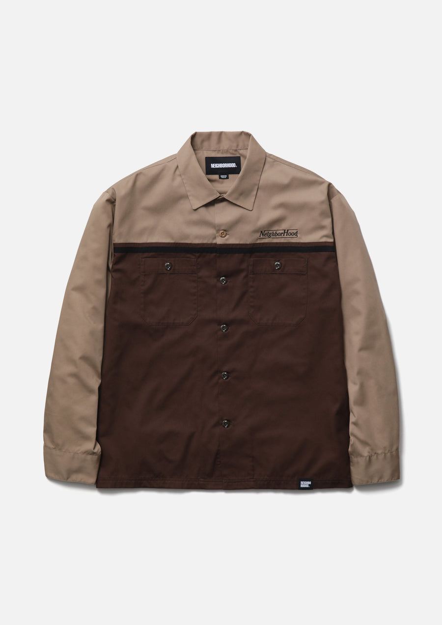 NEIGHBORHOOD NEIGHBORHOOD BICOLOR WORK SHIRT LS シャツ 商品画像 1