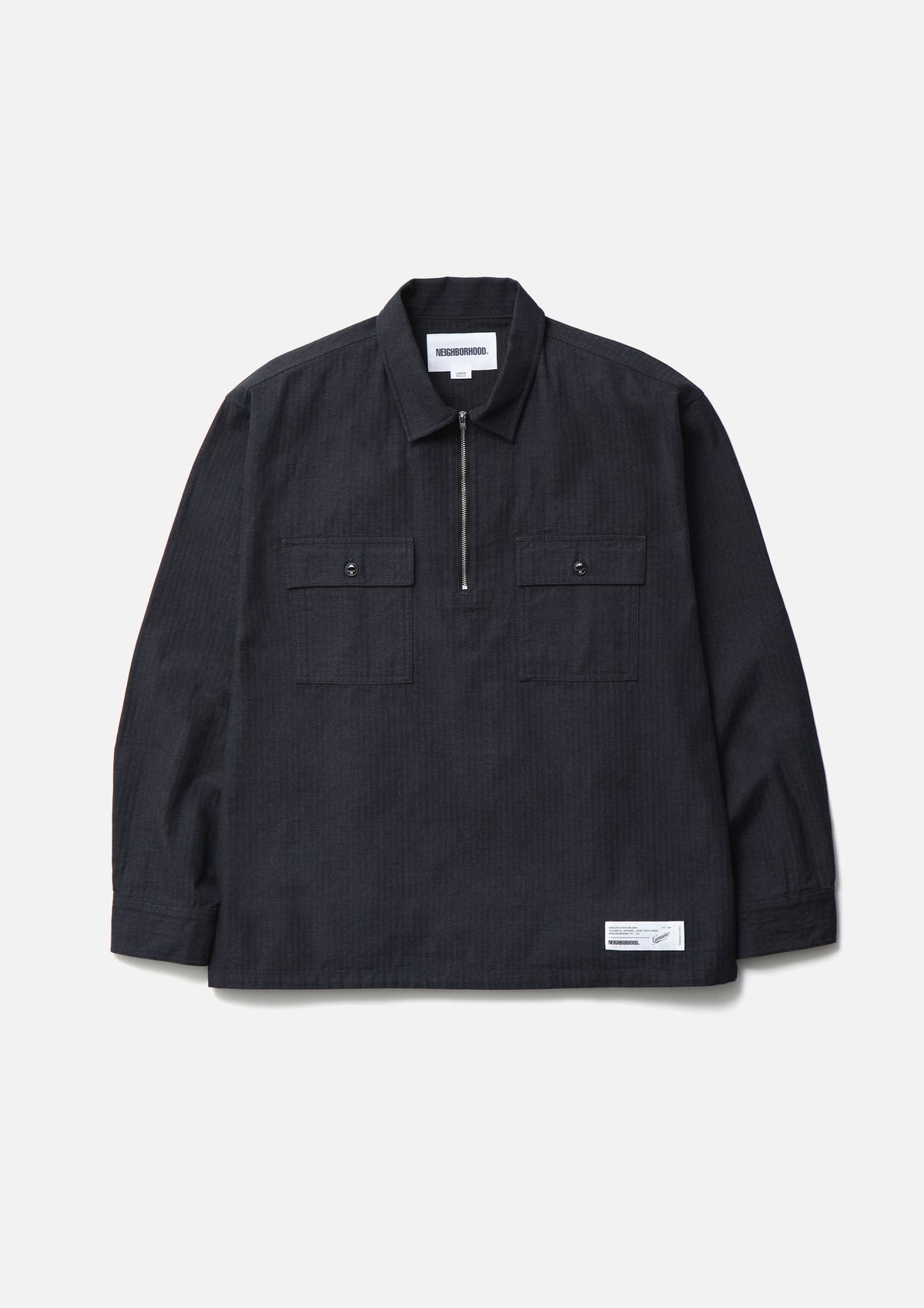 NEIGHBORHOOD NEIGHBORHOOD HALF ZIP WORK SHIRT LS シャツ 商品画像 2