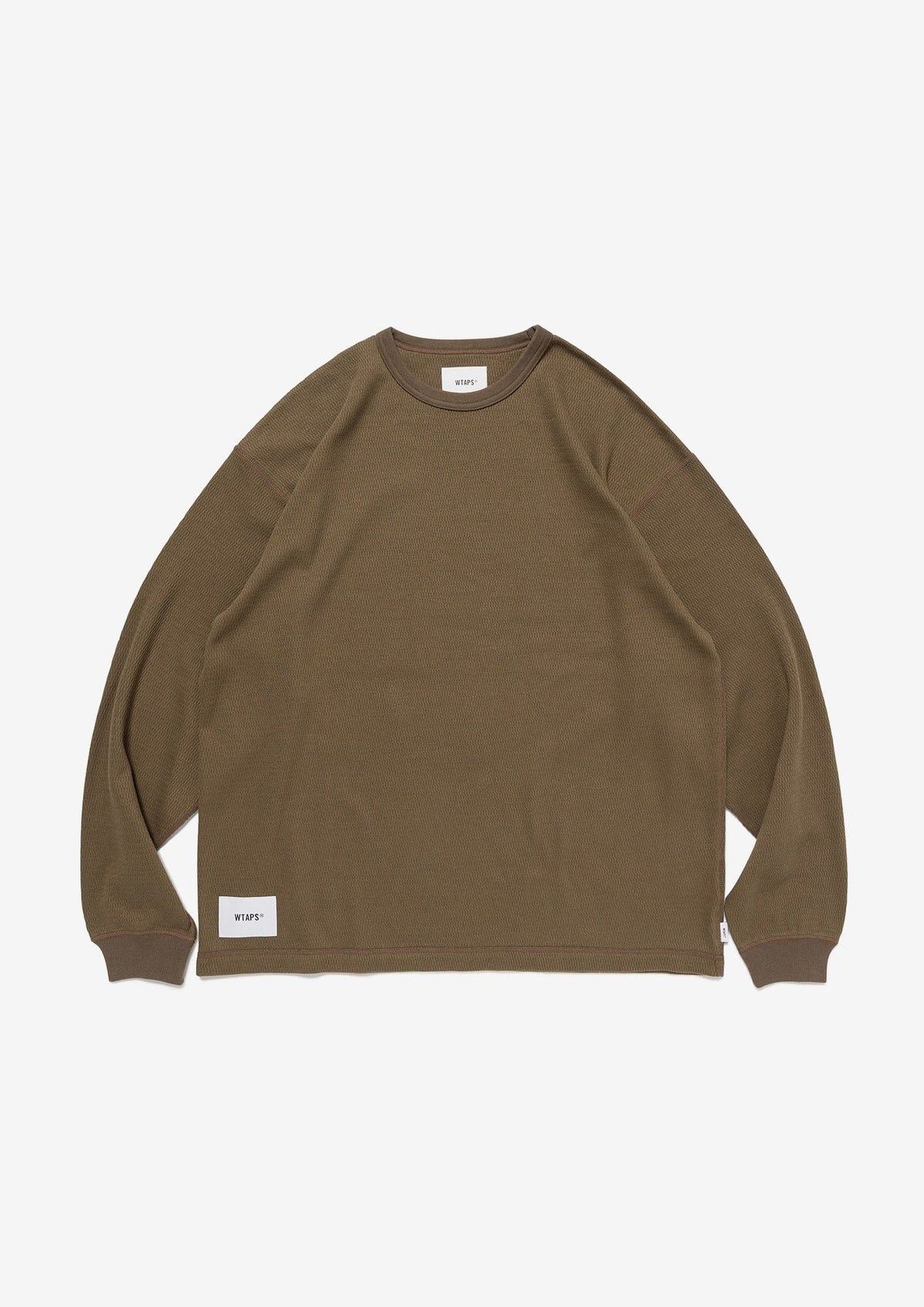 WTAPS WTAPS WAFFLE STANDARD / LS / COTTON 長袖Tシャツ 商品画像 3