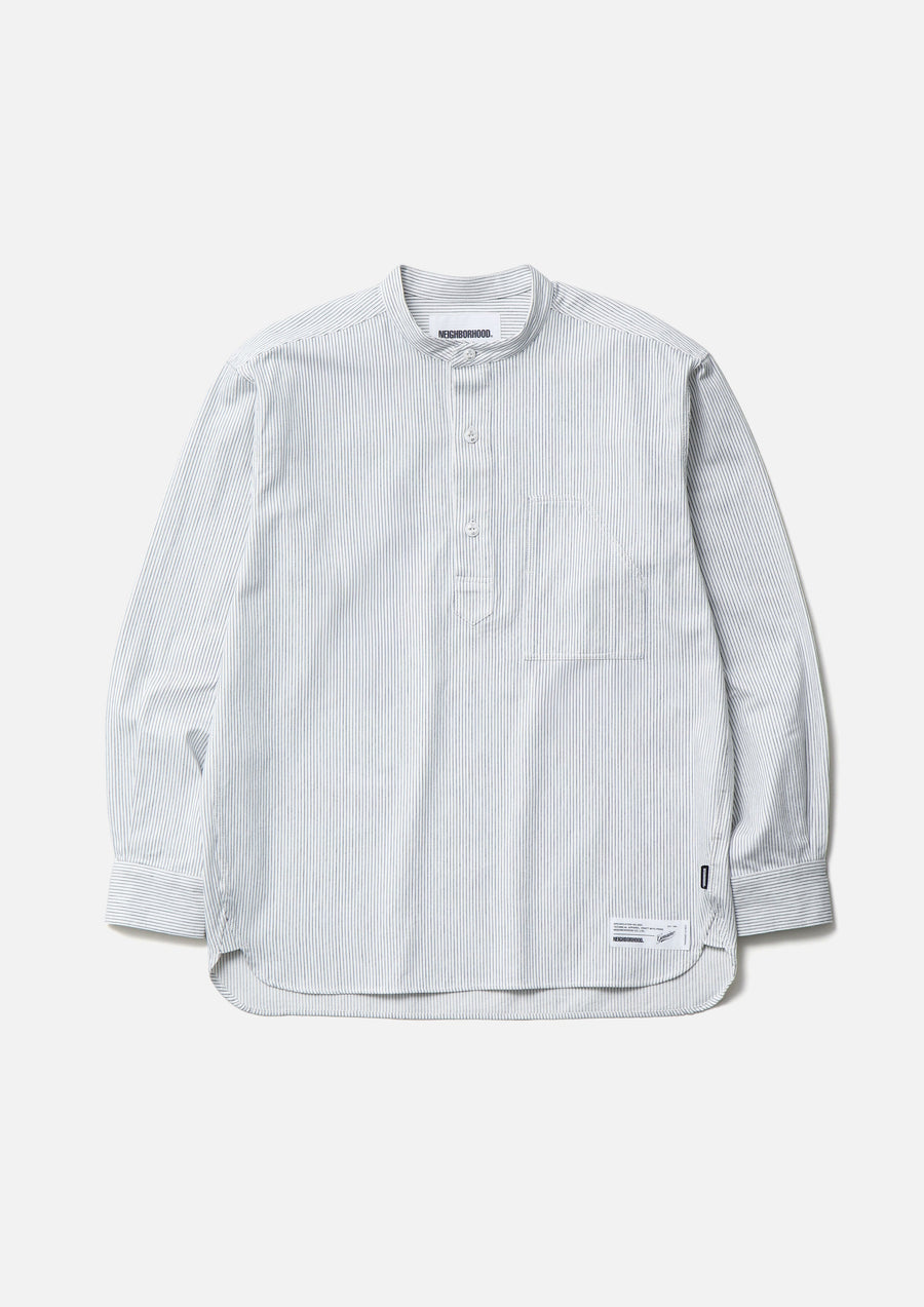 NEIGHBORHOOD NEIGHBORHOOD BAND COLLAR PO SHIRT LS シャツ 商品画像 1